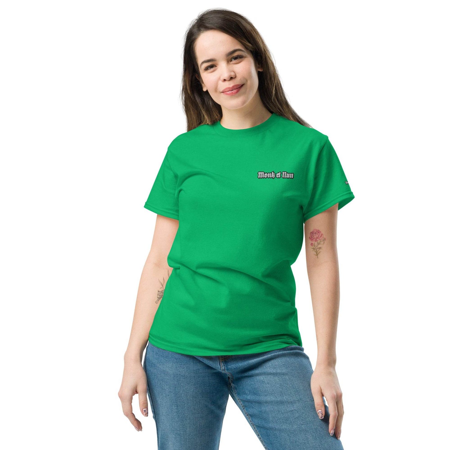 Unisex classic 100% cotton T-Shirt Logo - Monk&Nun UnisexClothing