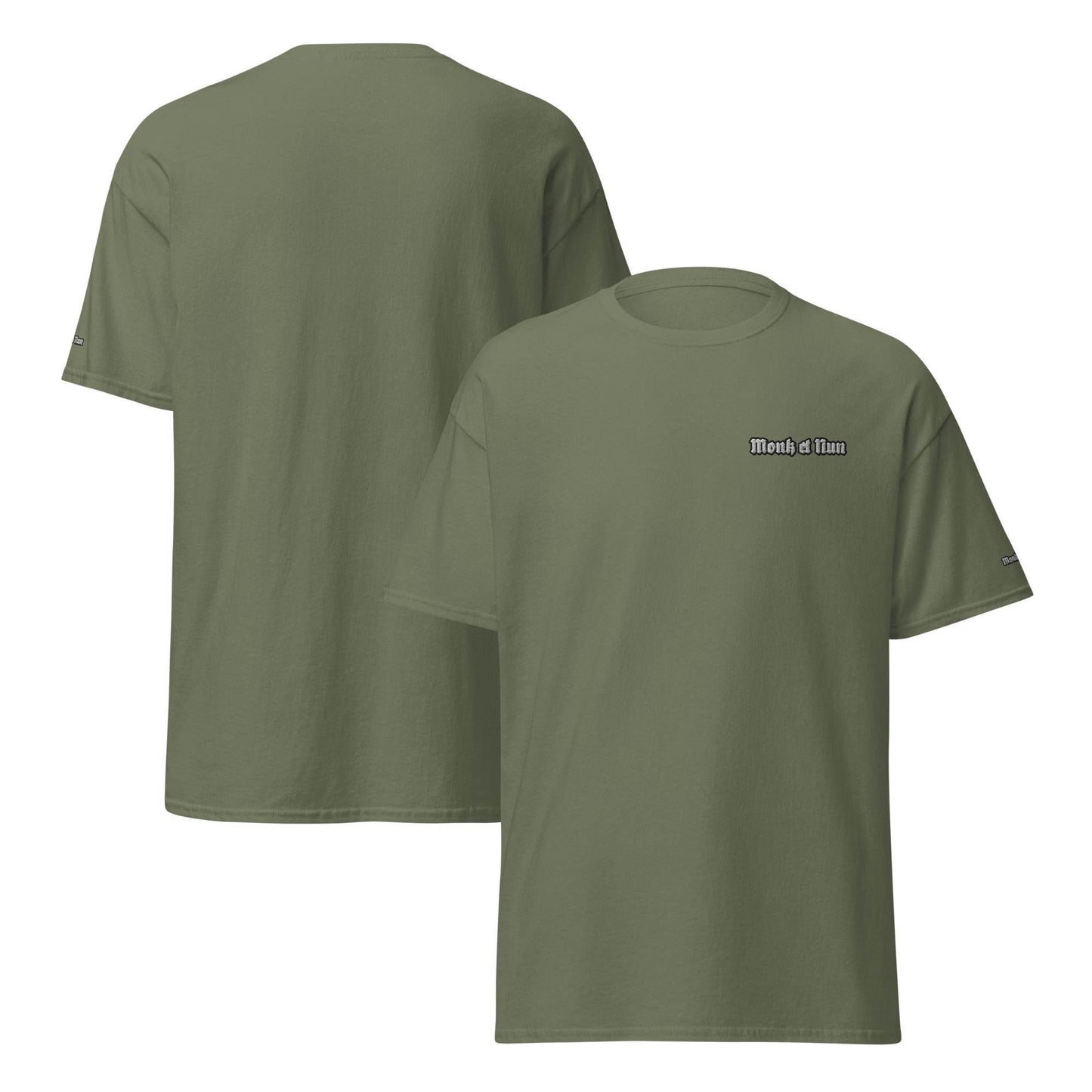Unisex classic 100% cotton T-Shirt Logo - Monk&Nun UnisexClothing