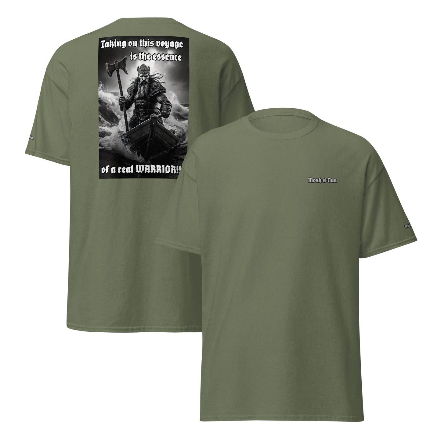 Unisex classic 100% cotton t-Shirt Design #12 - Monk&Nun UnisexClothing