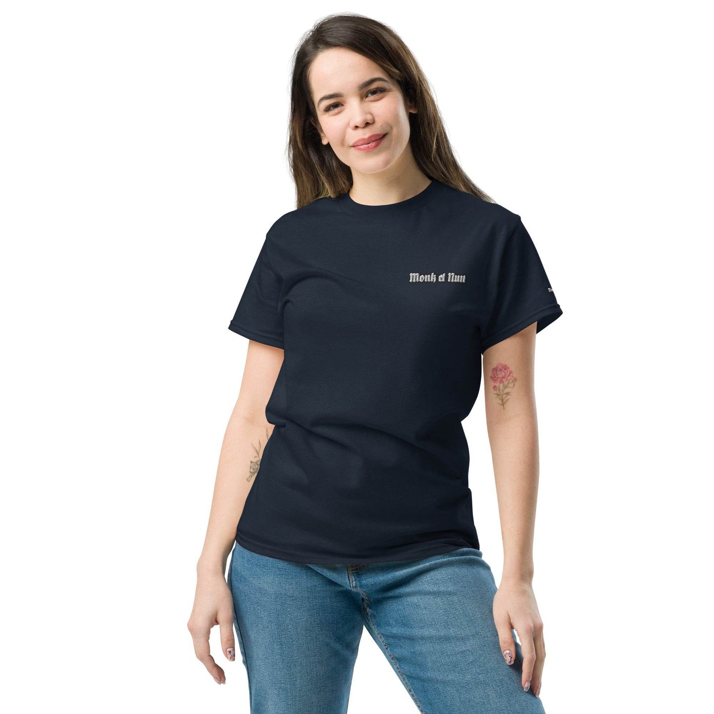 Unisex classic 100% cotton T-Shirt Logo - Monk&Nun UnisexClothing