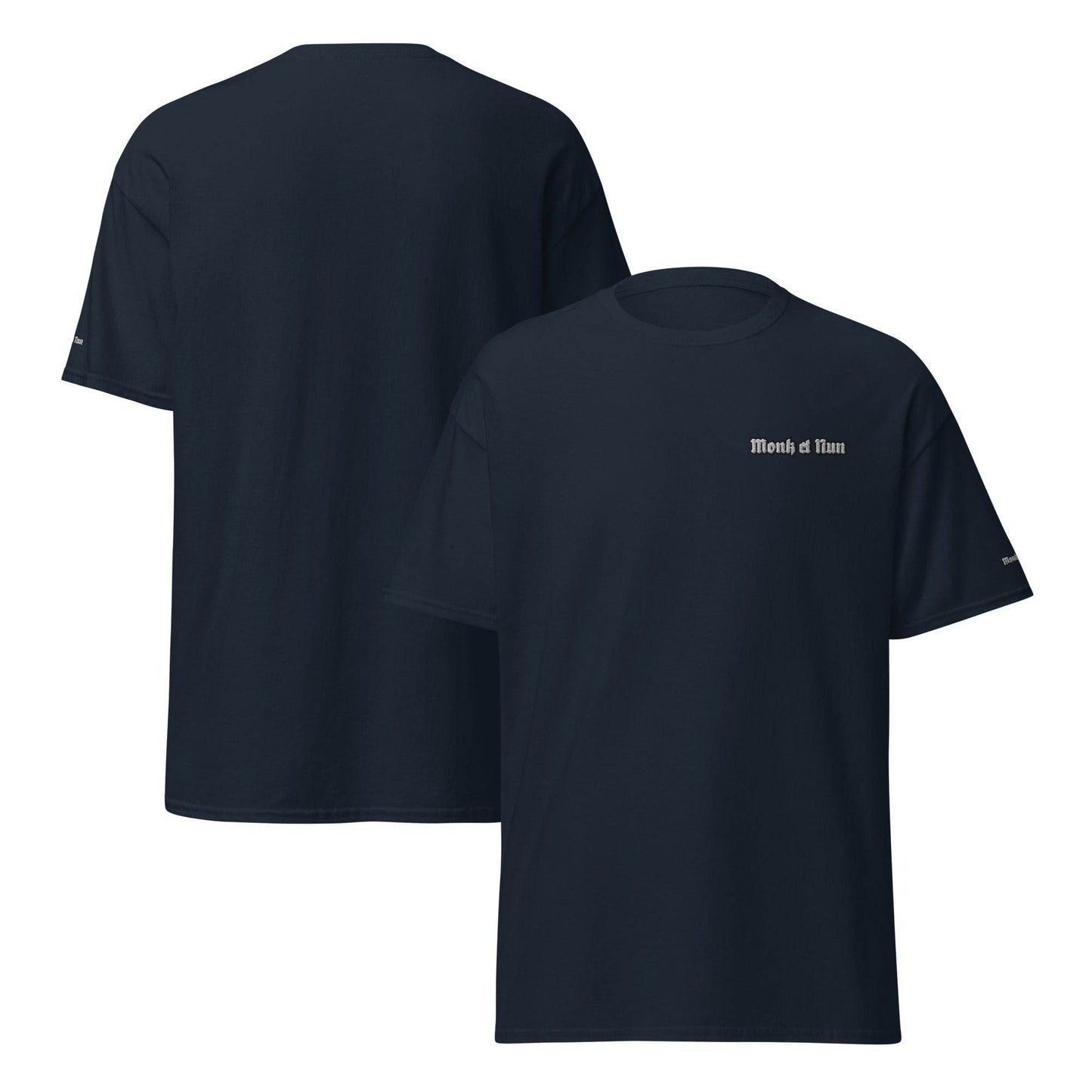 Unisex classic 100% cotton T-Shirt Logo - Monk&Nun UnisexClothing