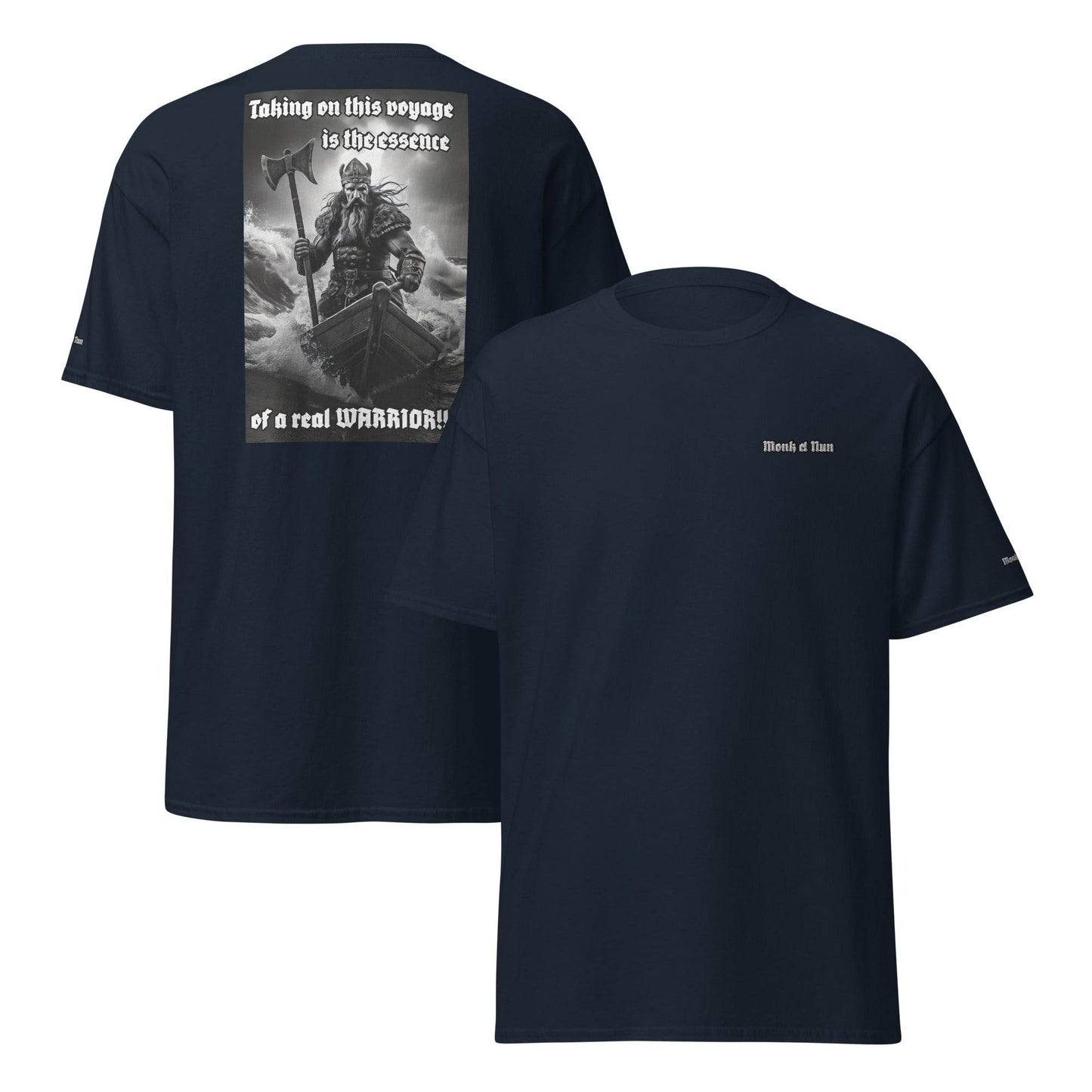 Unisex classic 100% cotton t-Shirt Design #12 - Monk&Nun UnisexClothing