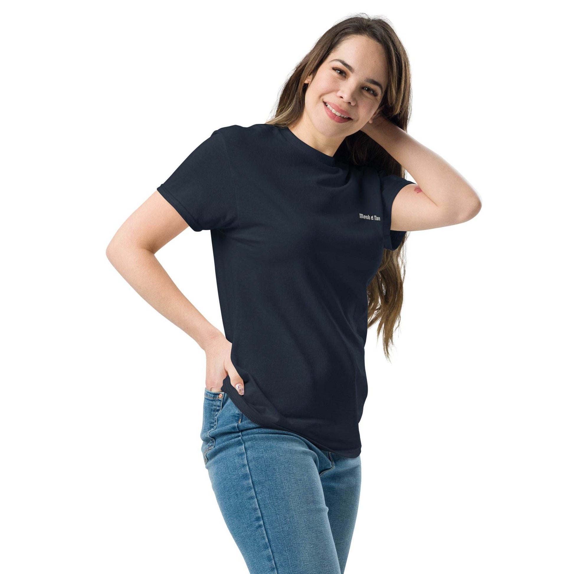 Unisex classic 100% cotton t-Shirt Design #3 - Monk&Nun UnisexClothing