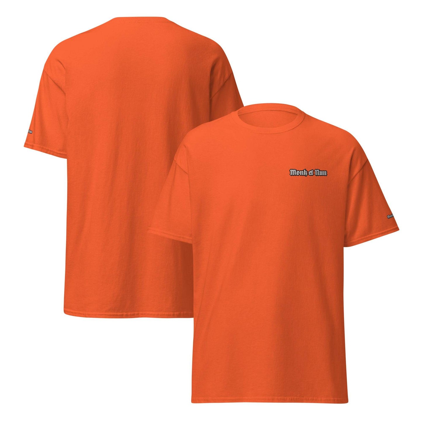 Unisex classic 100% cotton T-Shirt Logo - Monk&Nun UnisexClothing