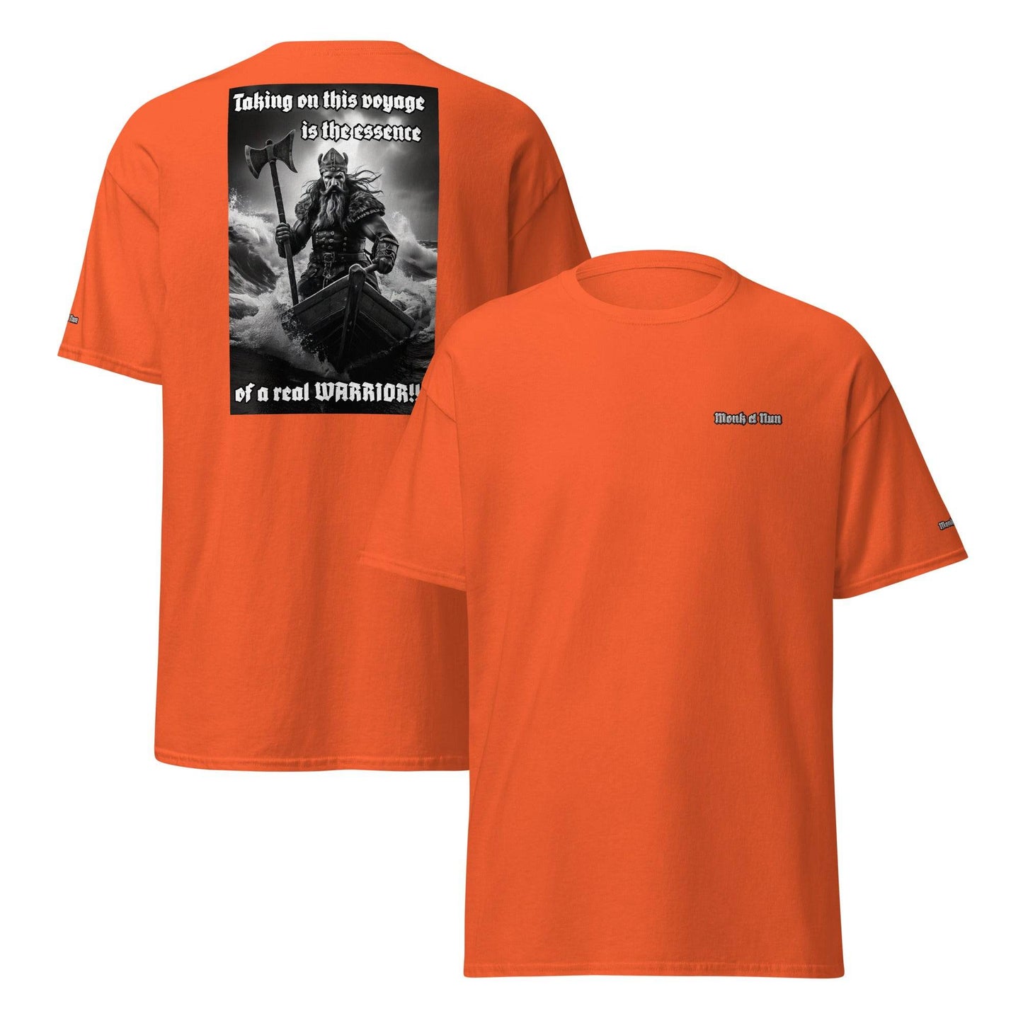 Unisex classic 100% cotton t-Shirt Design #12 - Monk&Nun UnisexClothing