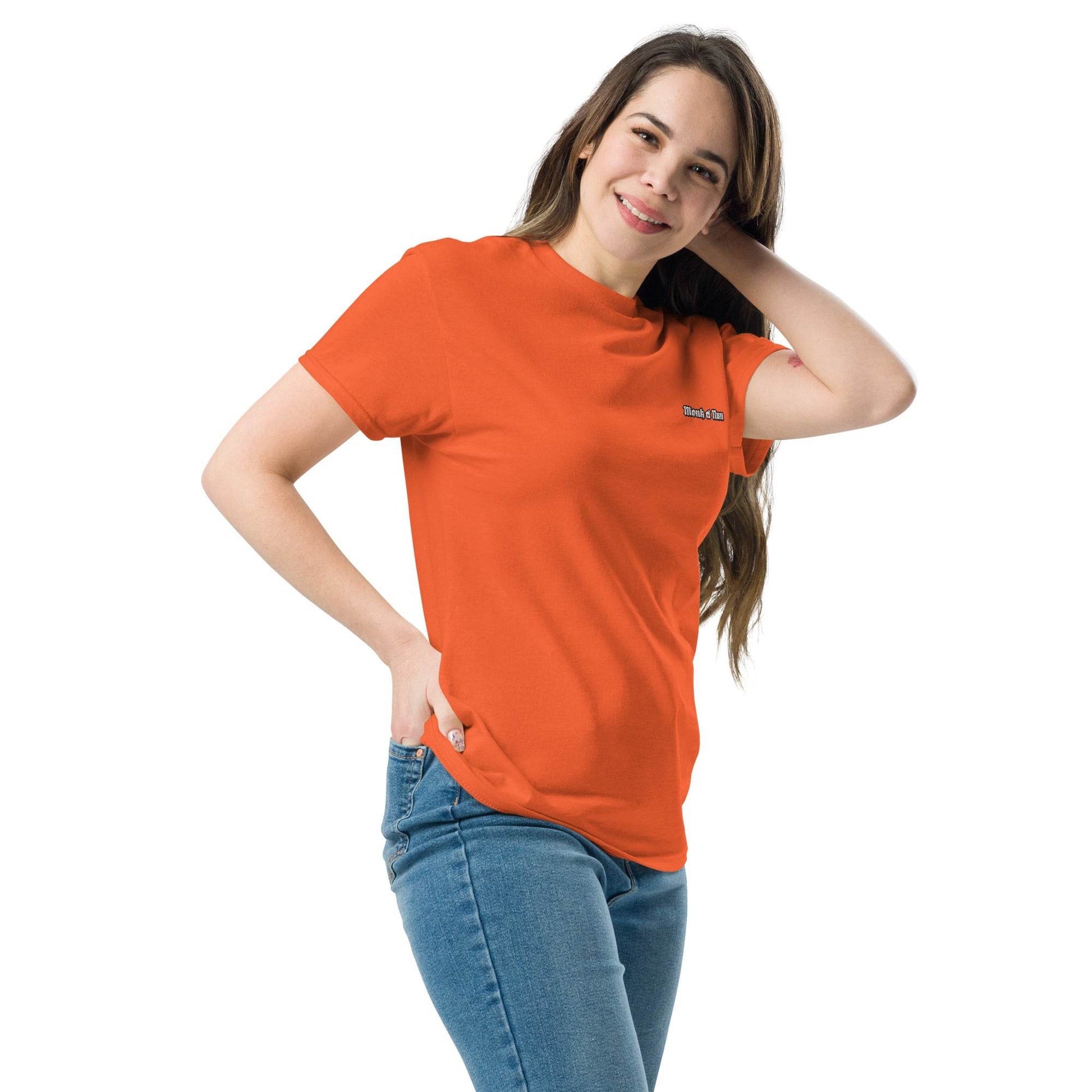 Unisex classic 100% cotton t-Shirt Design #3 - Monk&Nun UnisexClothing