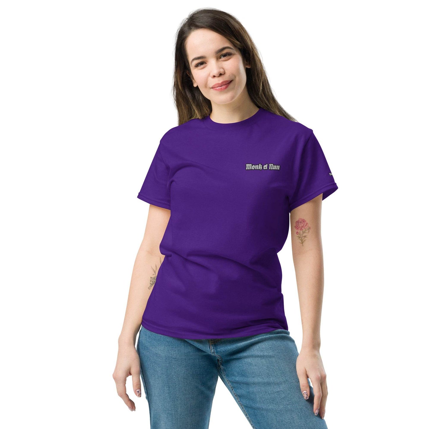 Unisex classic 100% cotton T-Shirt Logo - Monk&Nun UnisexClothing