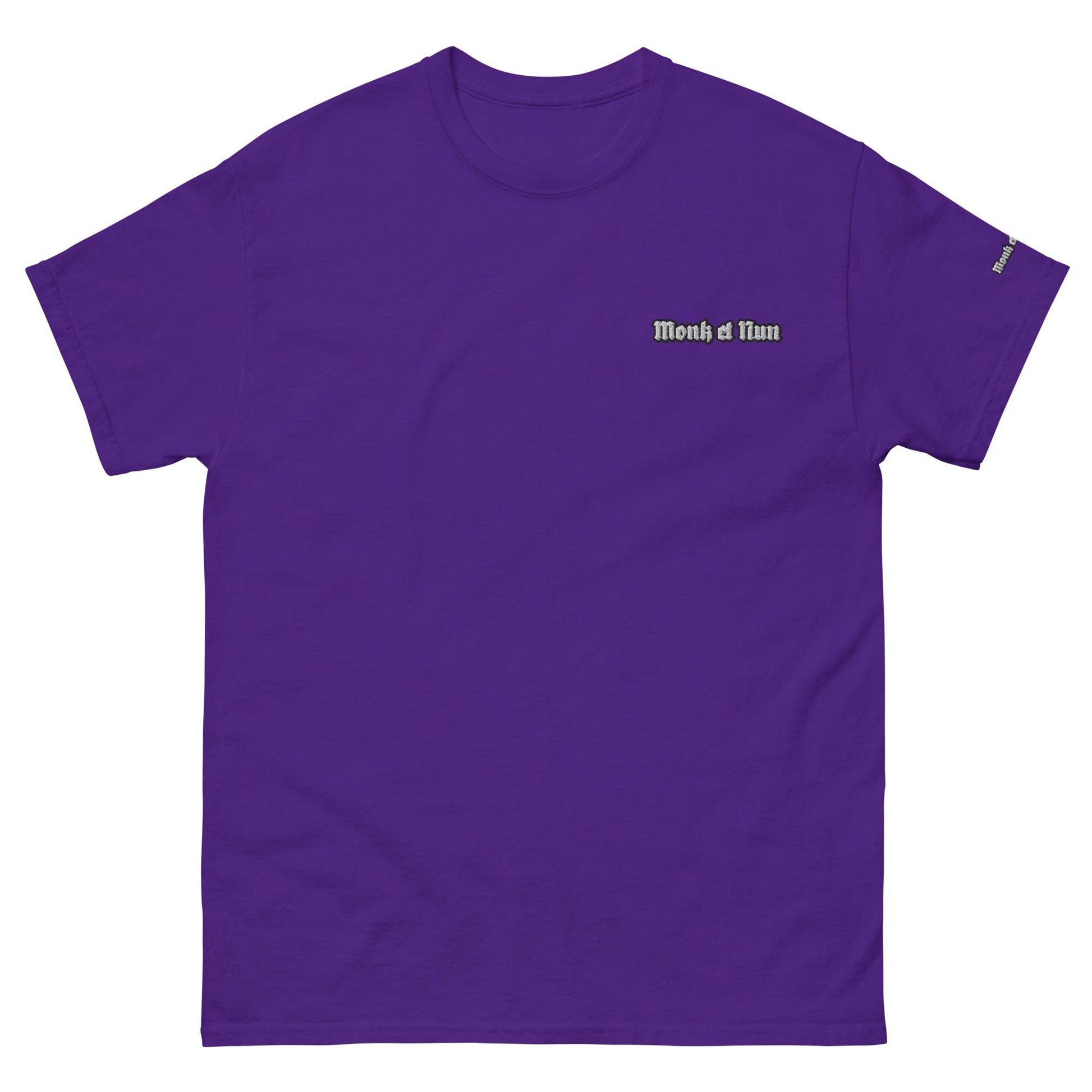 Unisex classic 100% cotton T-Shirt Logo - Monk&Nun UnisexClothing