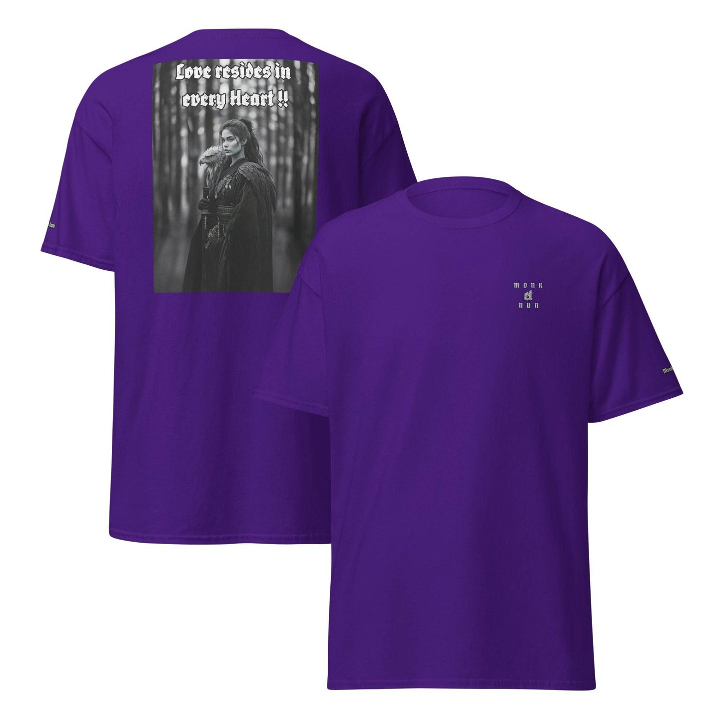 Unisex classic 100% cotton T-Shirt Design #1 - Monk&Nun UnisexClothing