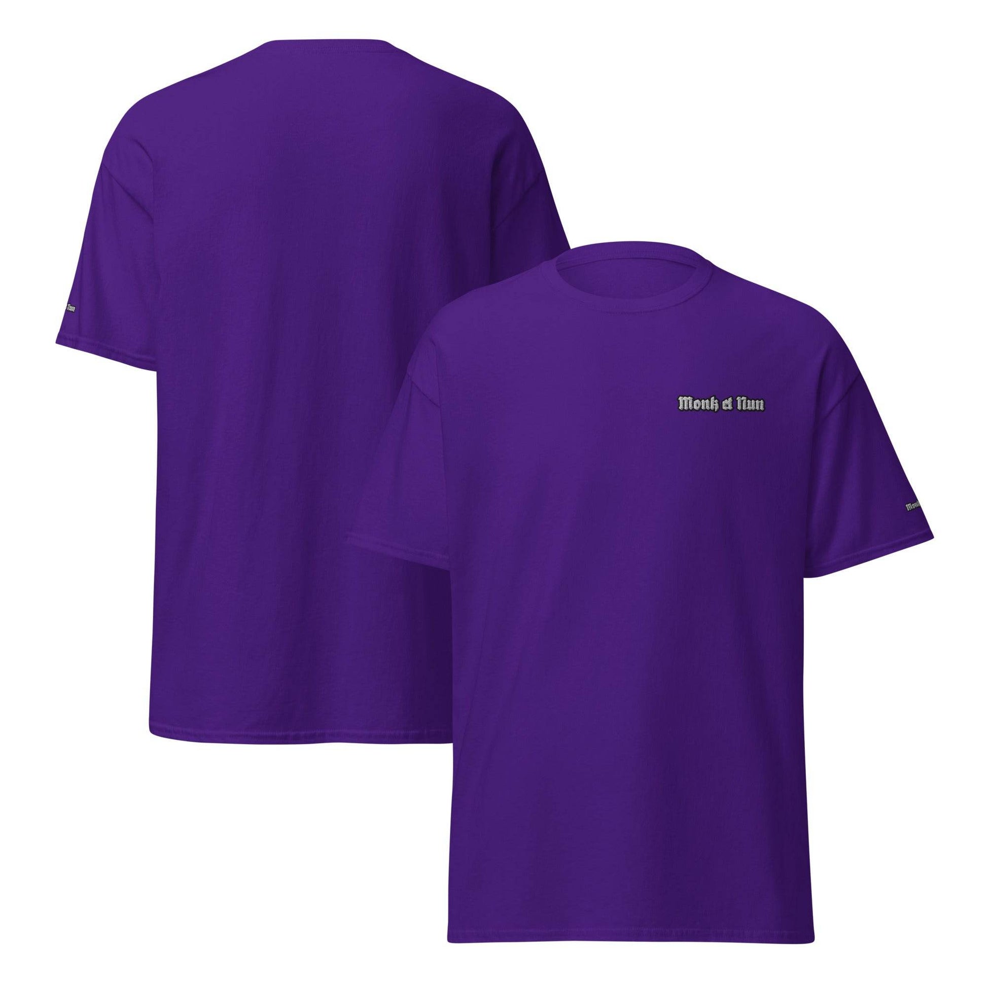 Unisex classic 100% cotton T-Shirt Logo - Monk&Nun UnisexClothing