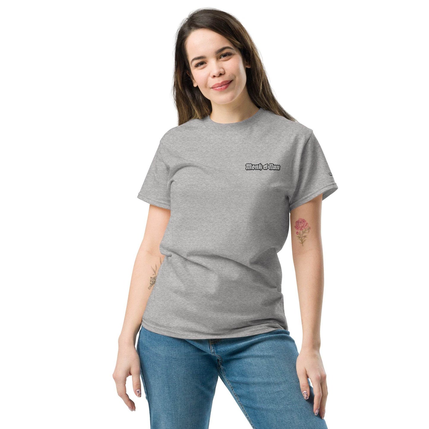 Unisex classic 100% cotton T-Shirt Logo - Monk&Nun UnisexClothing