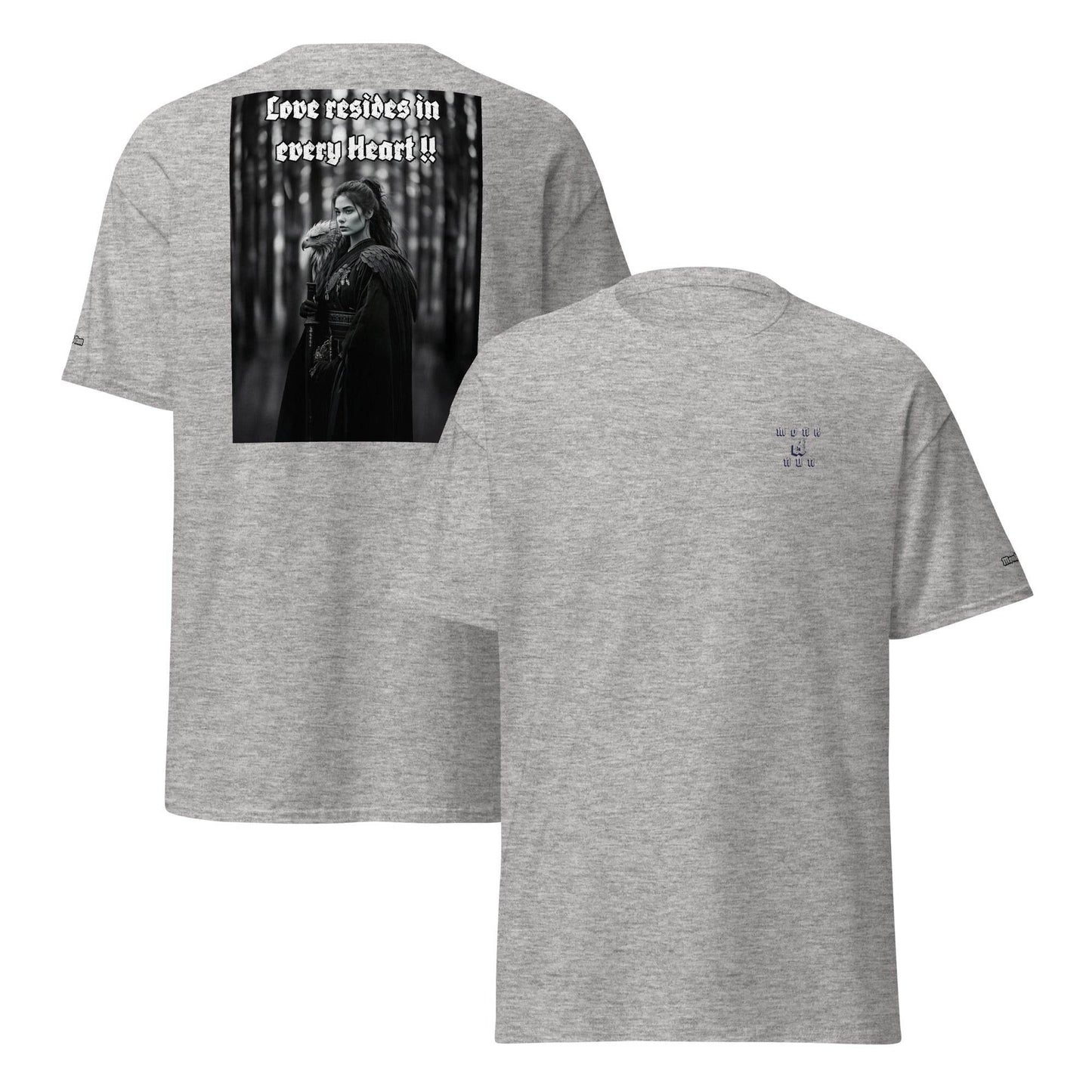 Unisex classic 100% cotton T-Shirt Design #1 - Monk&Nun UnisexClothing