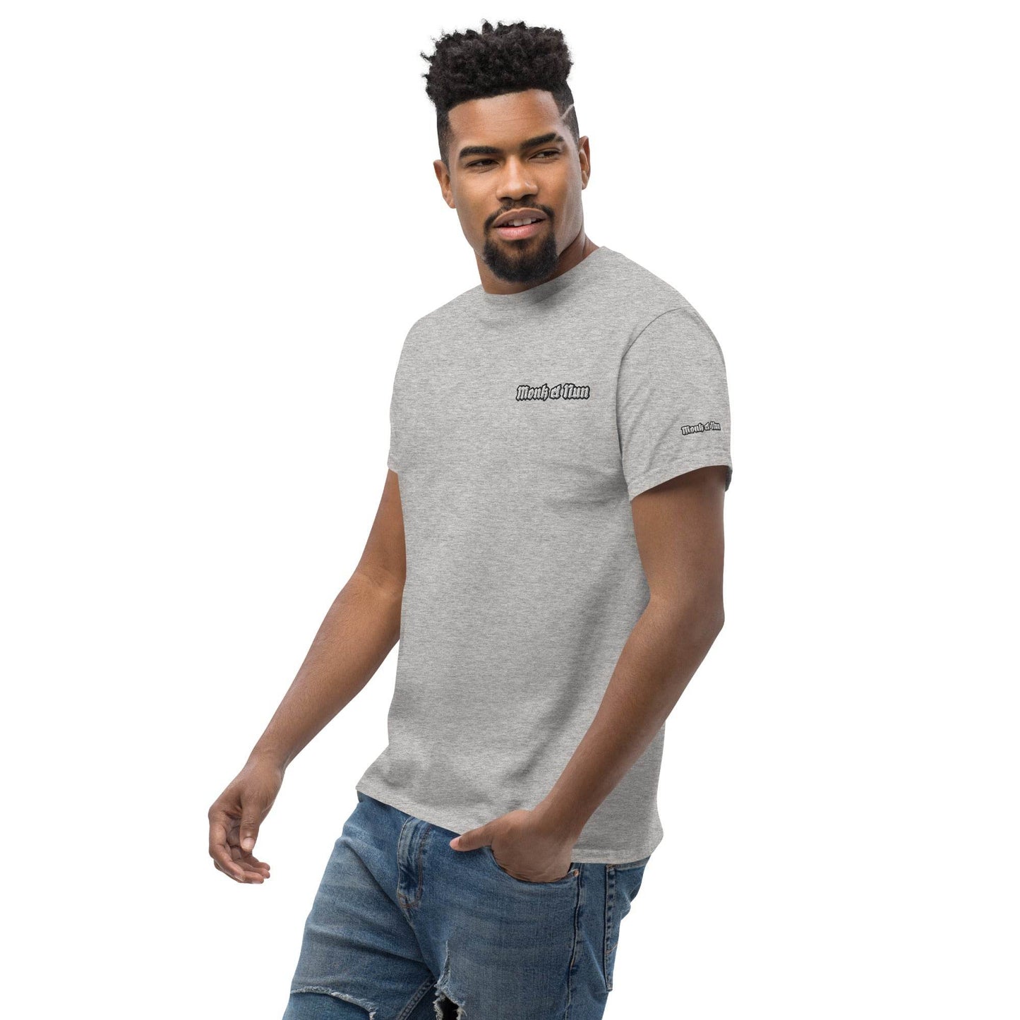Unisex classic 100% cotton T-Shirt Logo - Monk&Nun UnisexClothing