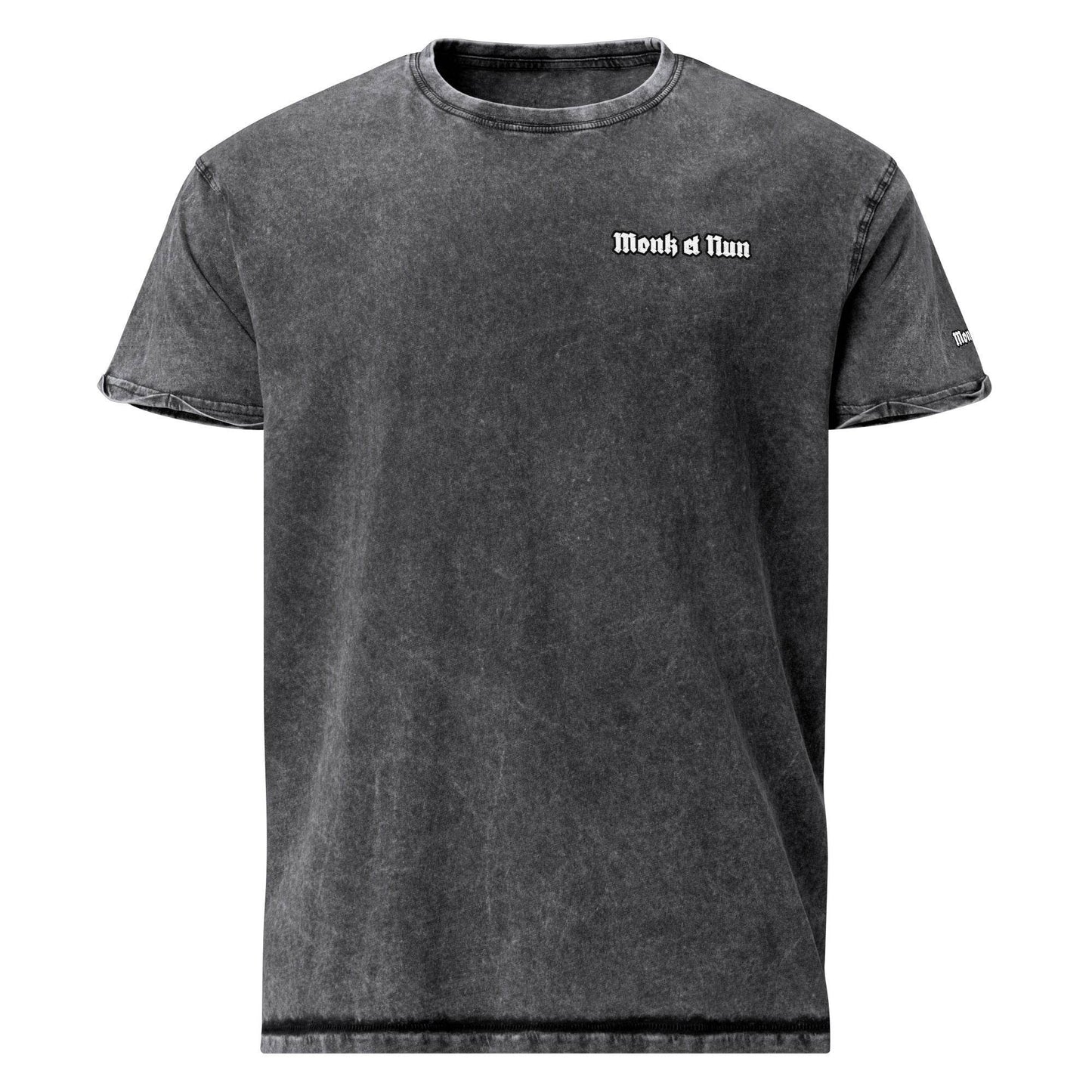 Unisex Denim 100% cotton T-Shirt Design #14 - Monk&Nun UnisexClothing
