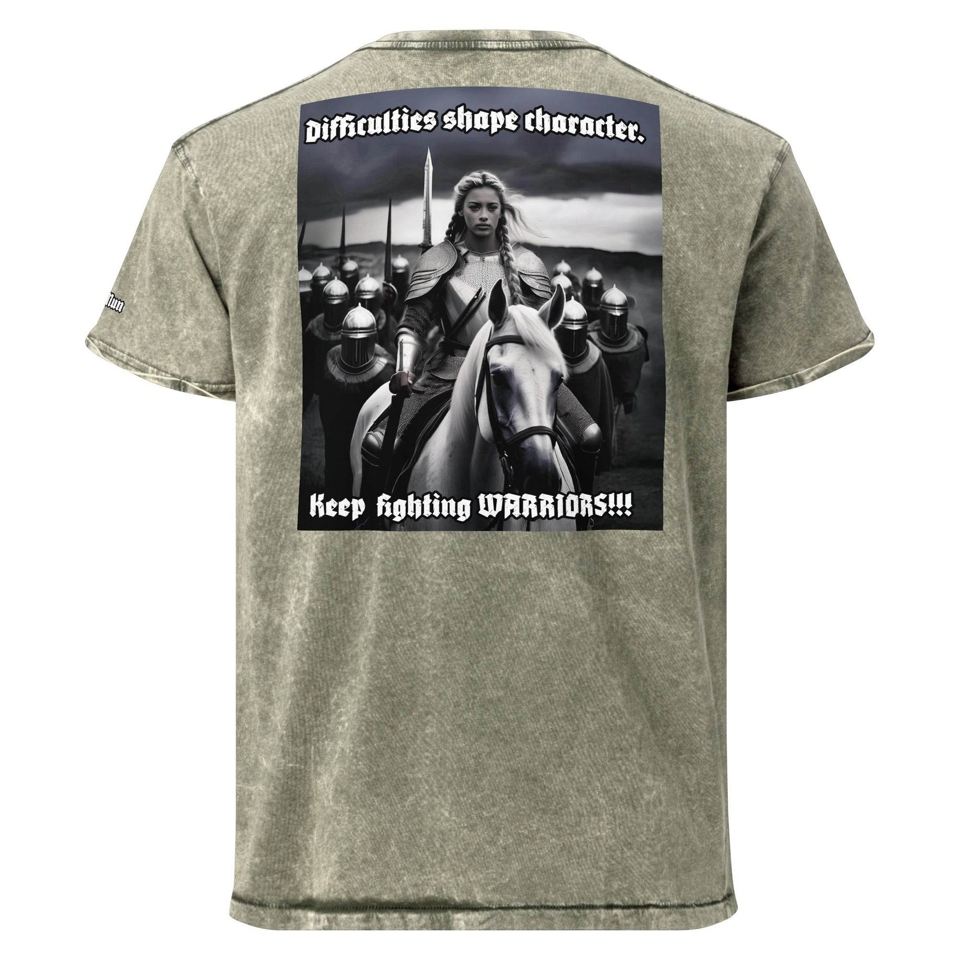 Unisex Denim 100% cotton T-Shirt Design #14 - Monk&Nun UnisexClothing
