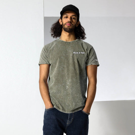 Unisex Denim 100% cotton T-Shirt Design #1 - Monk&Nun UnisexClothing