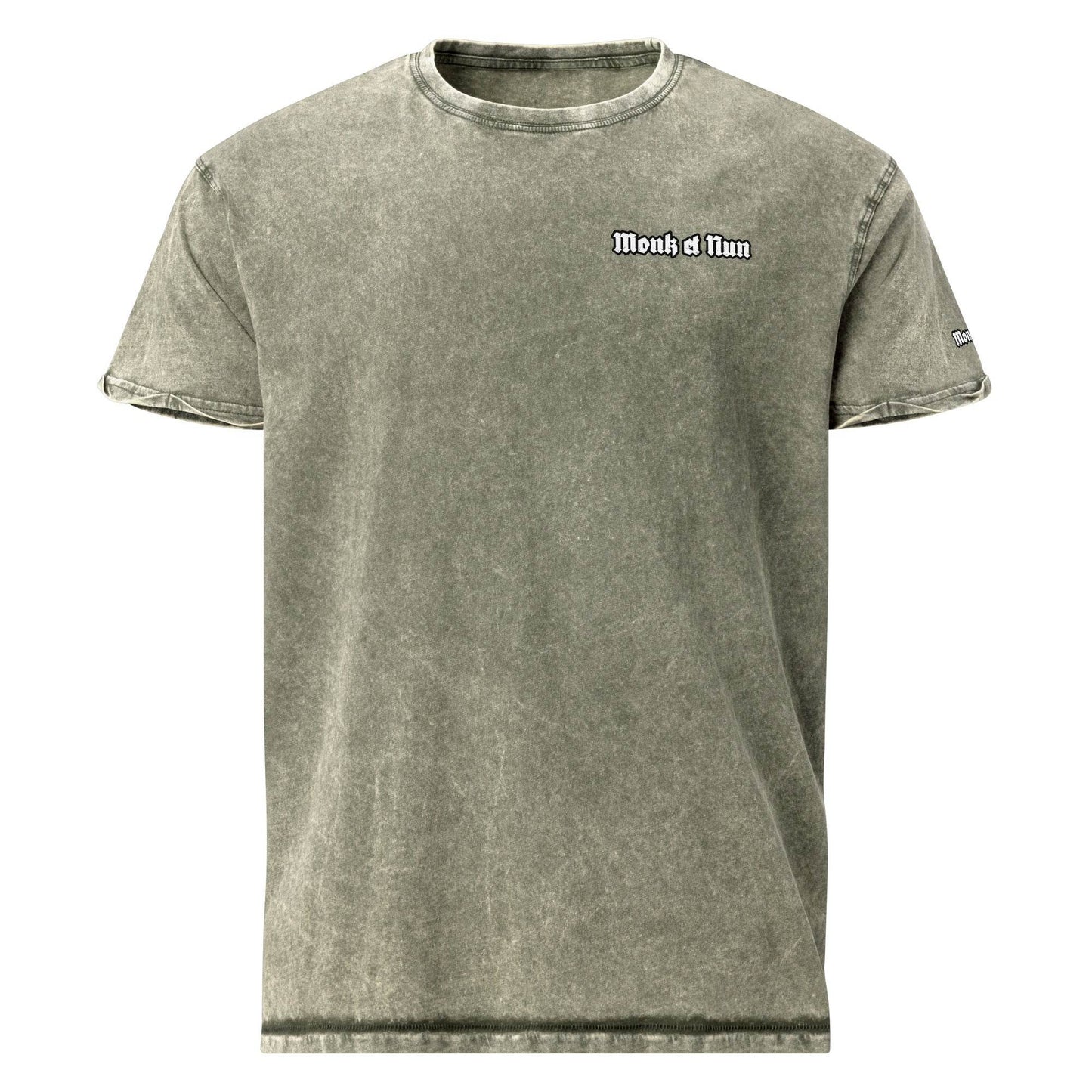 Unisex Denim 100% cotton T-Shirt Design #12 - Monk&Nun UnisexClothing