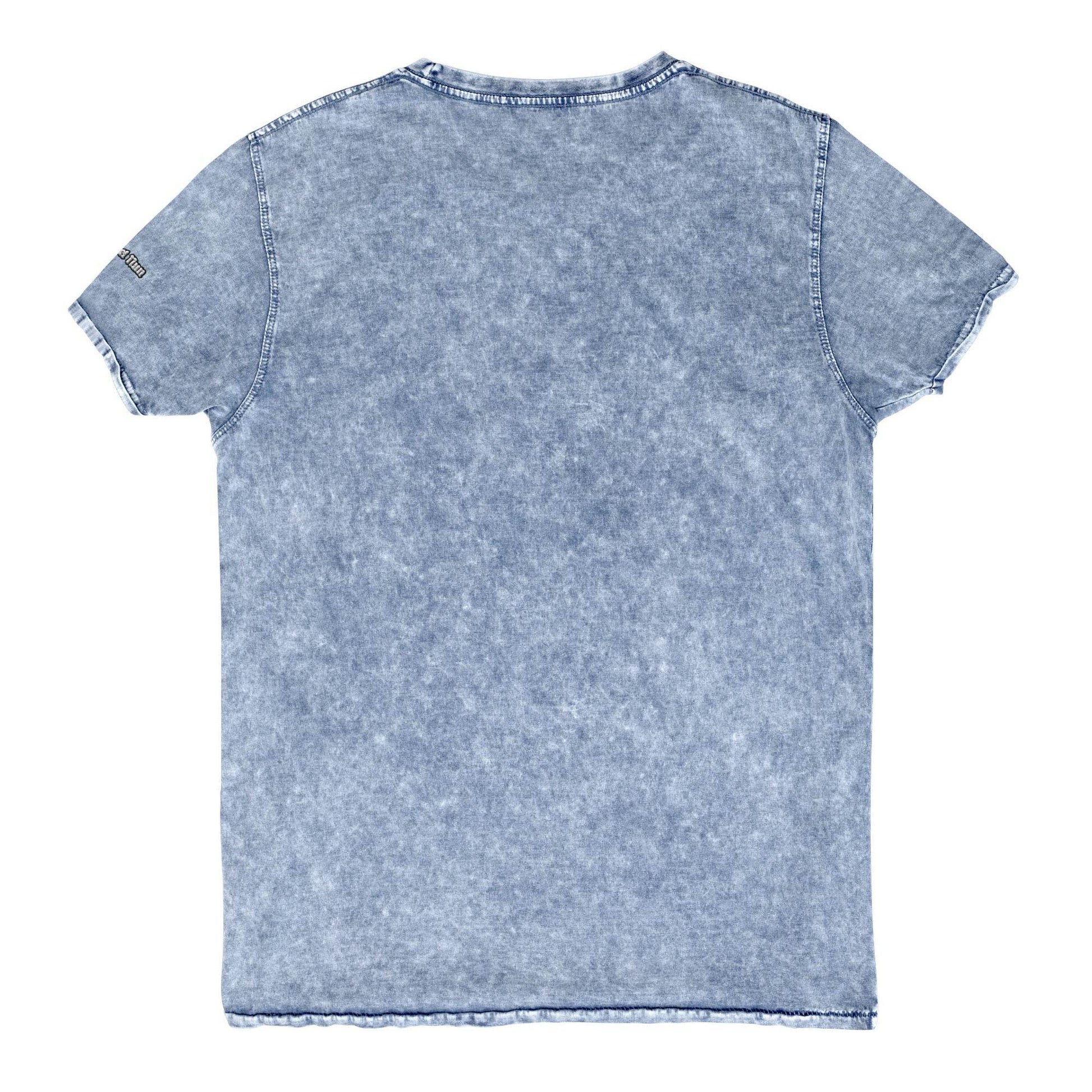 Unisex Denim 100% cotton T-Shirt Always think positive - Monk&Nun UnisexClothing