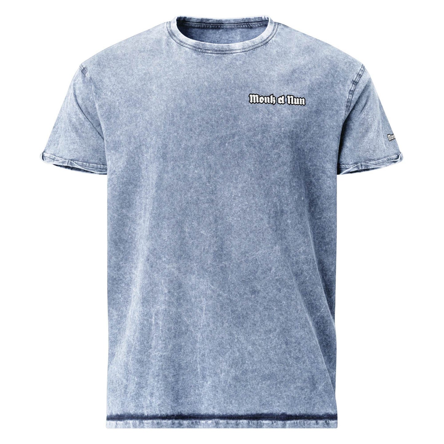 Unisex Denim 100% cotton T-Shirt Design #12 - Monk&Nun UnisexClothing
