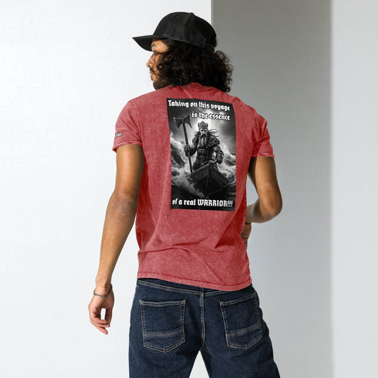 Unisex Denim 100% cotton T-Shirt Design #12 - Monk&Nun UnisexClothing