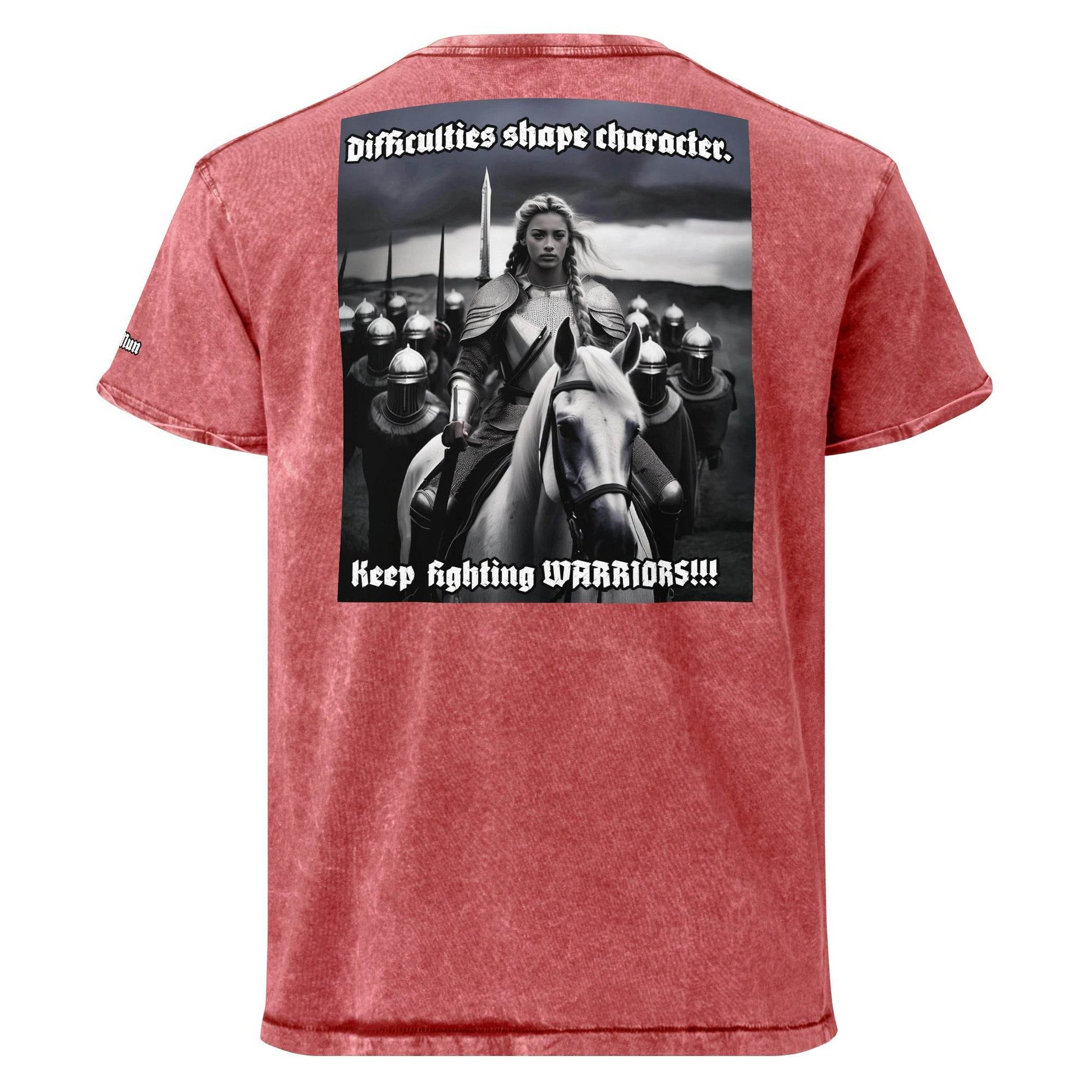 Unisex Denim 100% cotton T-Shirt Design #14 - Monk&Nun UnisexClothing