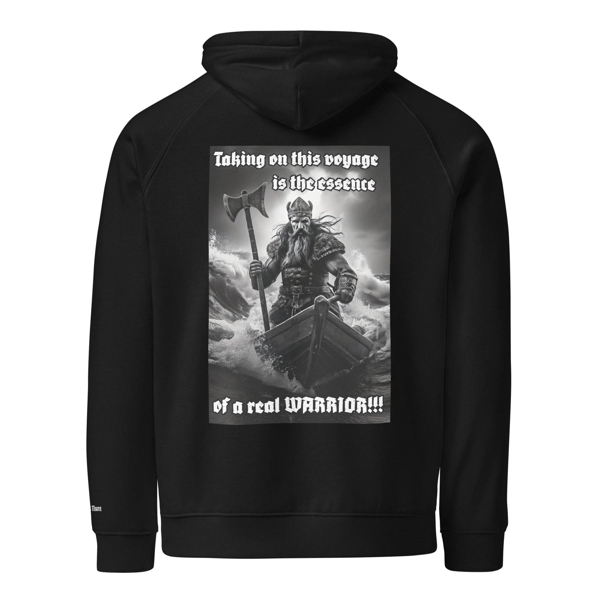 Unisex eco 100% organic cotton Warriors Hoodie Design #12 - Monk&Nun UnisexClothing