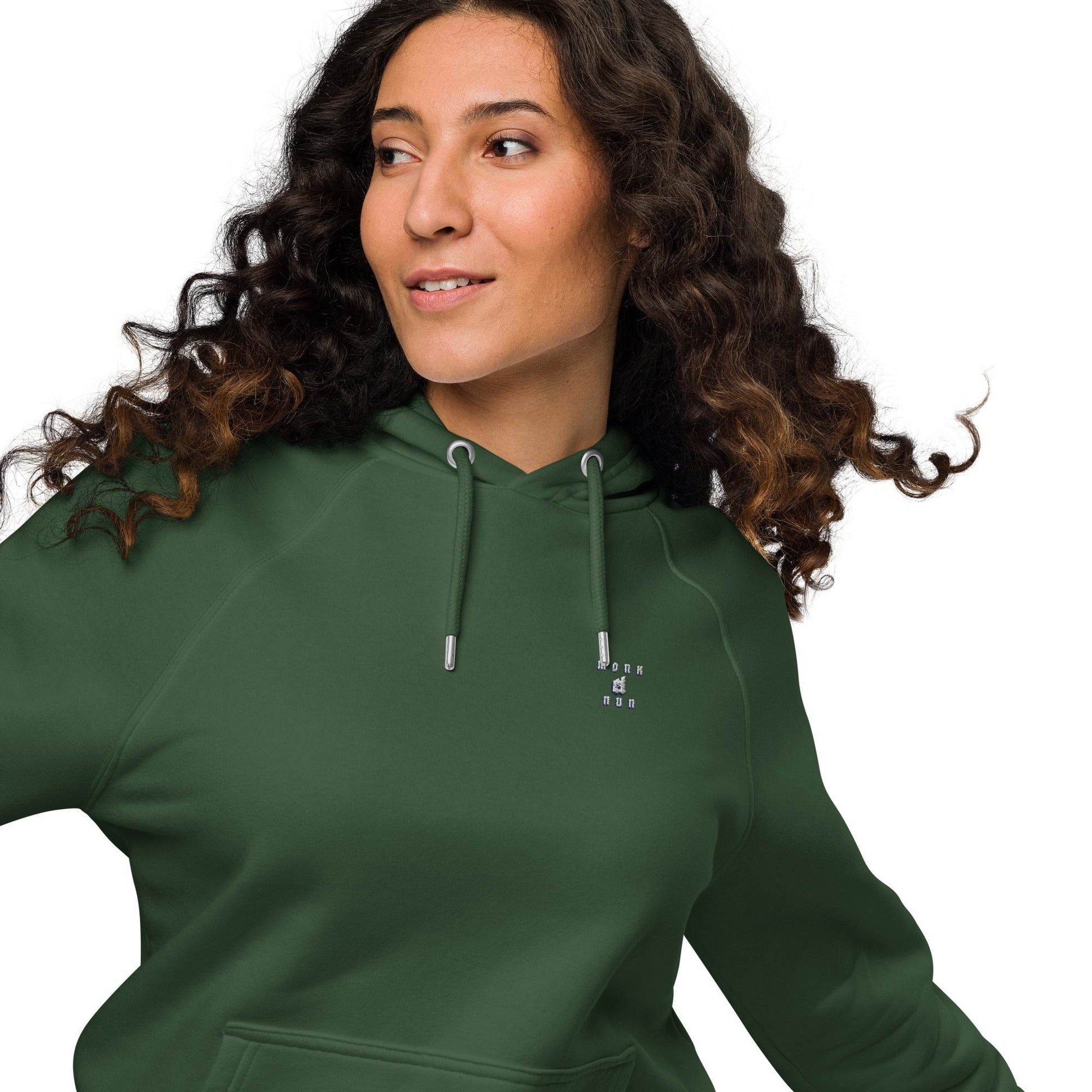Unisex eco 100% organic cotton Warriors Hoodie Always think positive - Monk&Nun UnisexClothing
