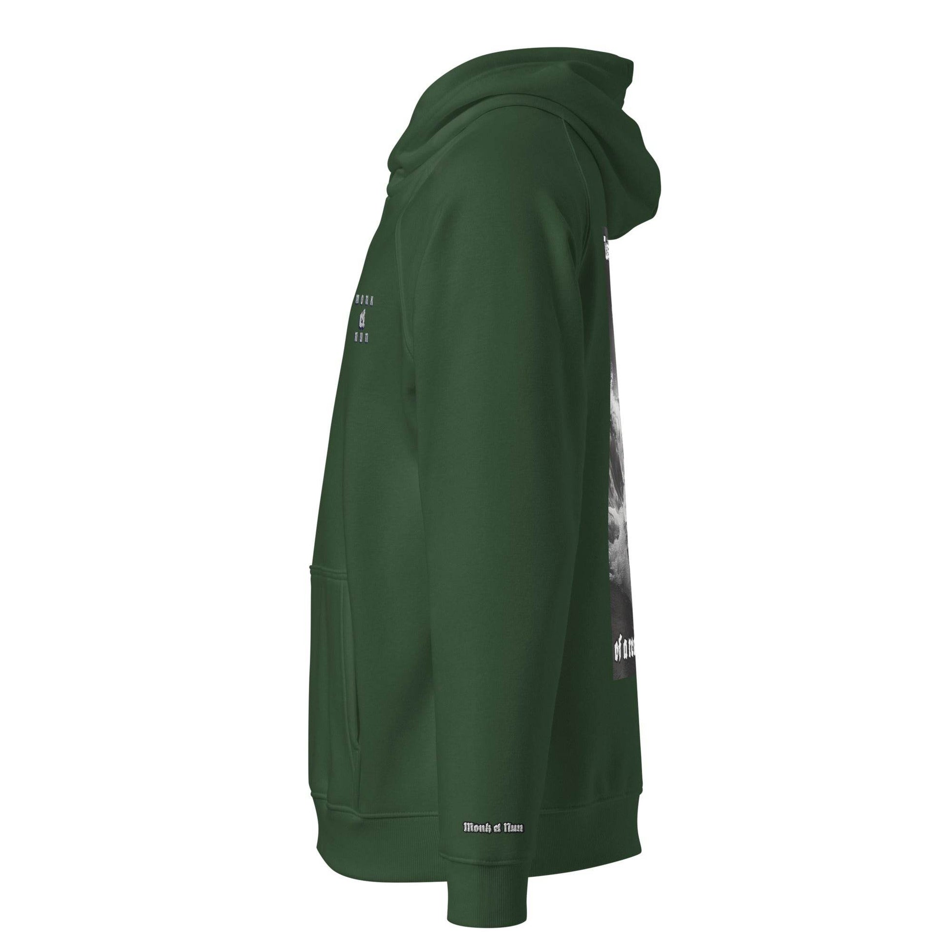Unisex eco 100% organic cotton Warriors Hoodie Design #12 - Monk&Nun UnisexClothing