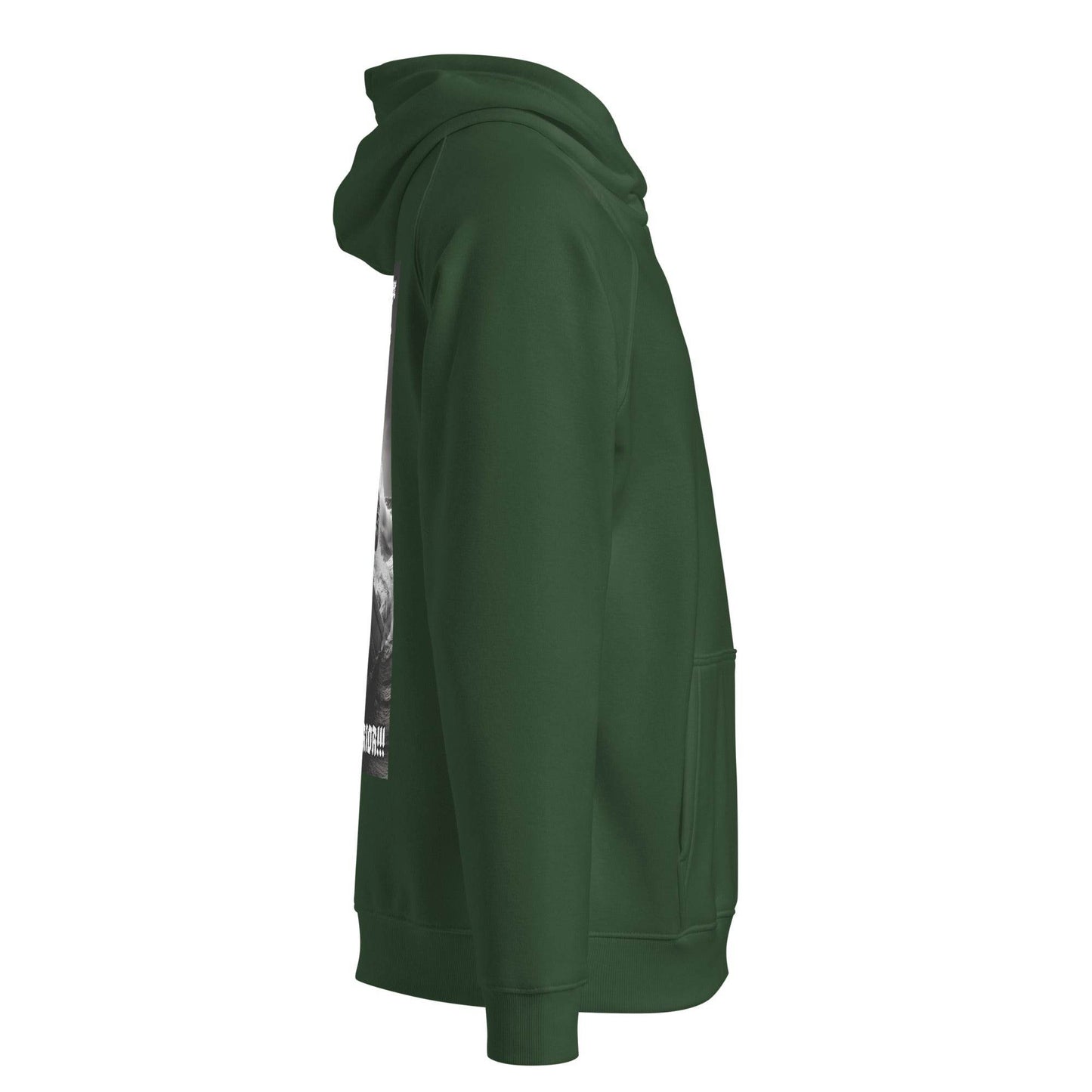 Unisex eco 100% organic cotton Warriors Hoodie Design #12 - Monk&Nun UnisexClothing