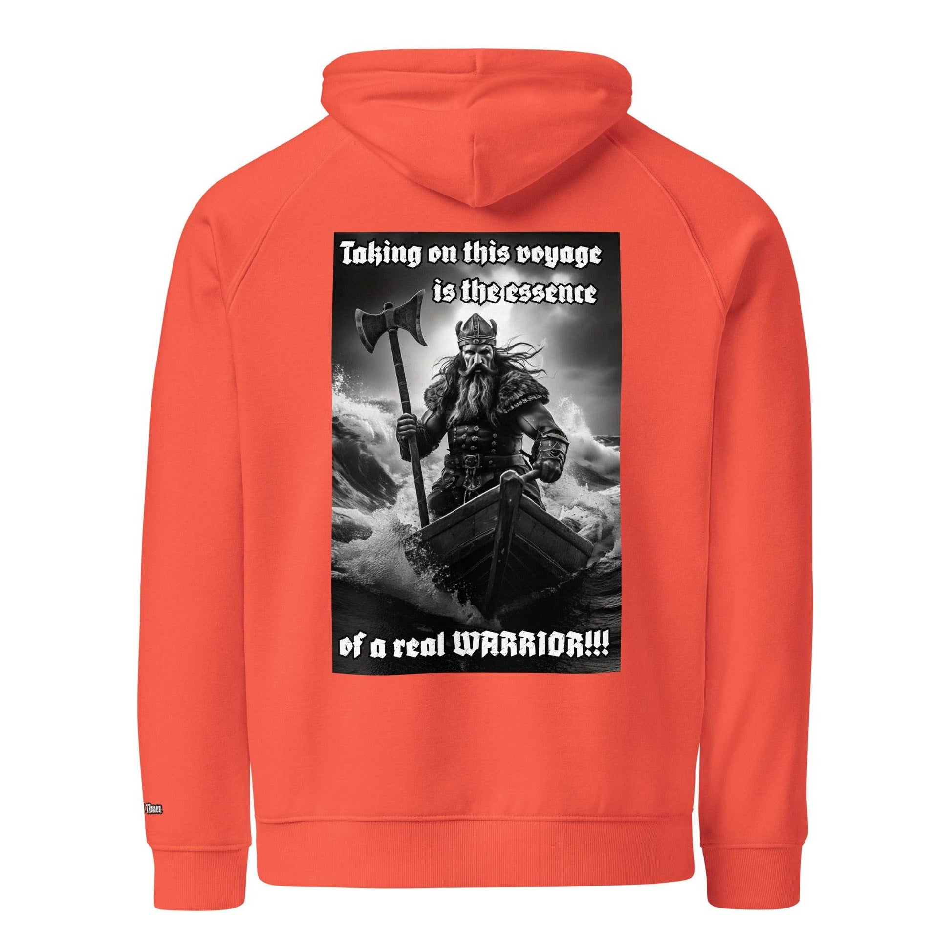 Unisex eco 100% organic cotton Warriors Hoodie Design #12 - Monk&Nun UnisexClothing