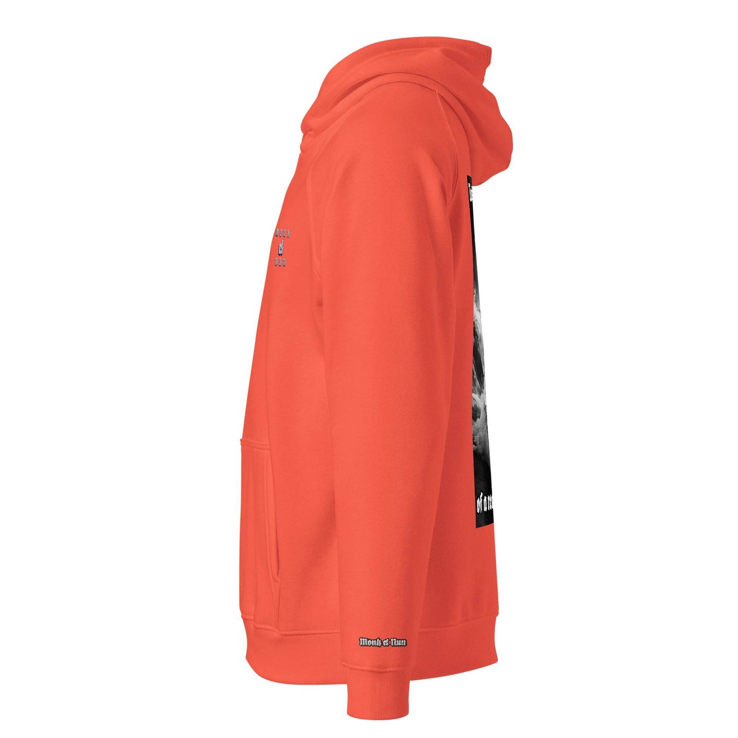 Unisex eco 100% organic cotton Warriors Hoodie Design #12 - Monk&Nun UnisexClothing