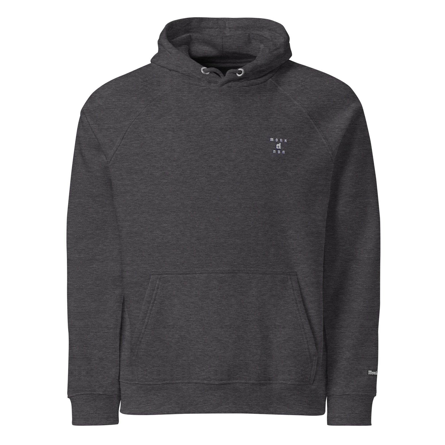 Unisex eco 100% organic cotton Warriors Hoodie Always think positive - Monk&Nun UnisexClothing