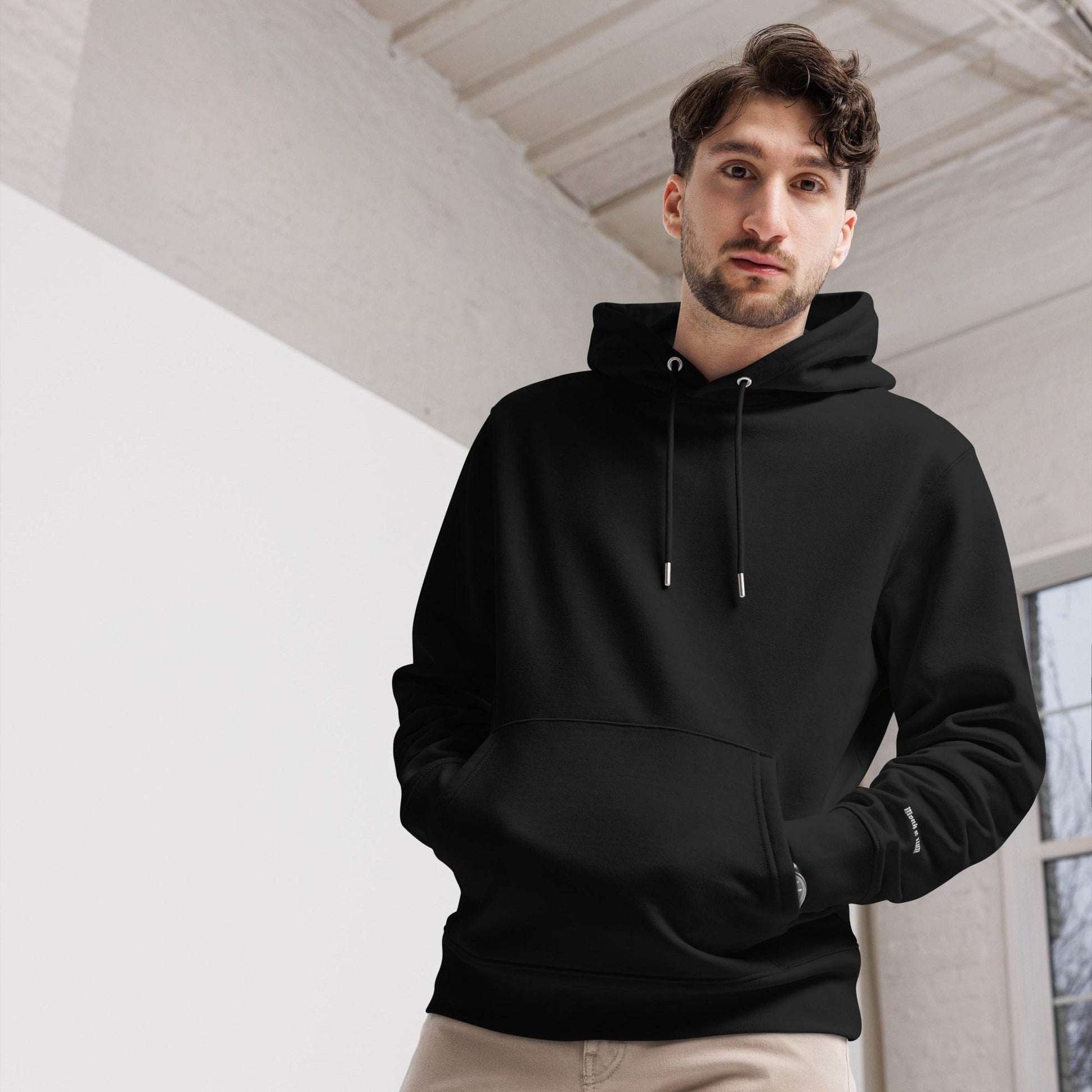 Unisex essential eco hoodie 100% Organic cotton Free Soul - Monk&Nun UnisexClothing
