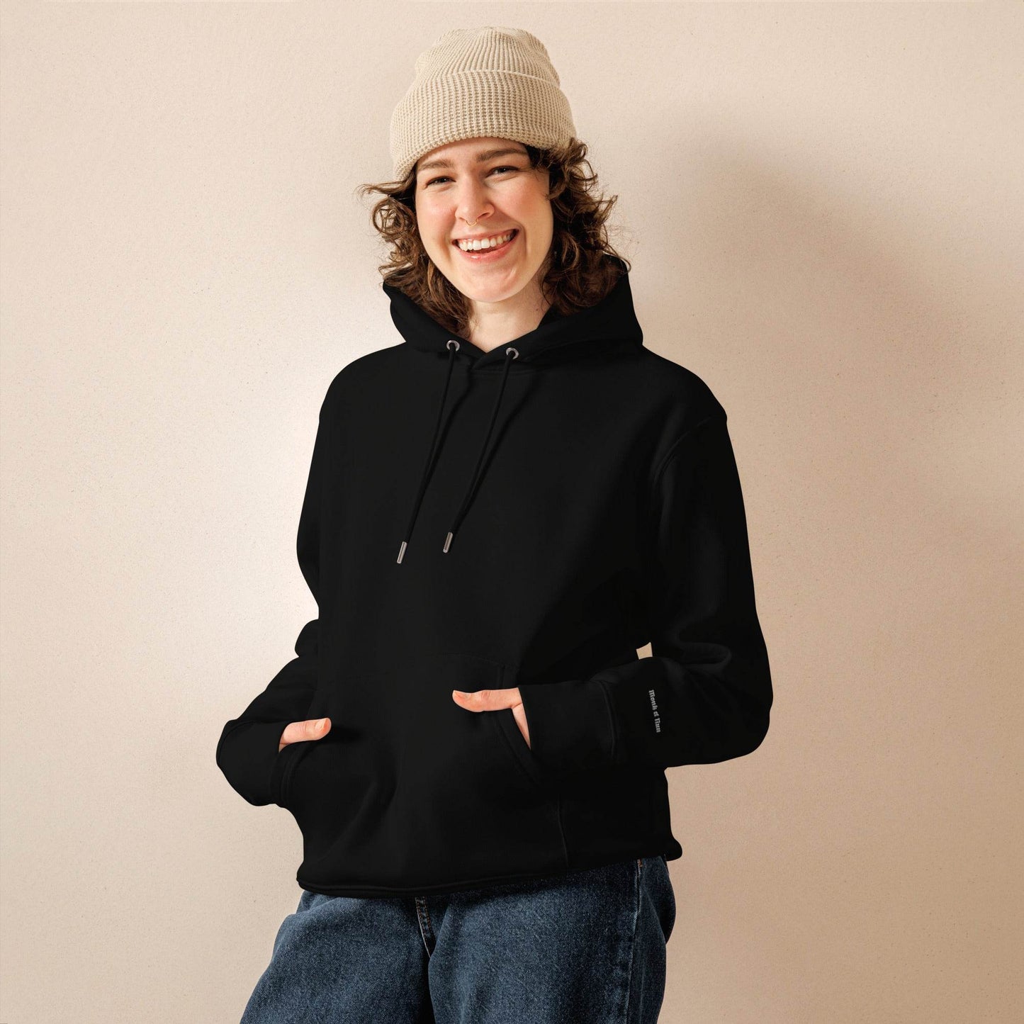 Unisex essential eco hoodie 100% Organic cotton Free Soul - Monk&Nun UnisexClothing