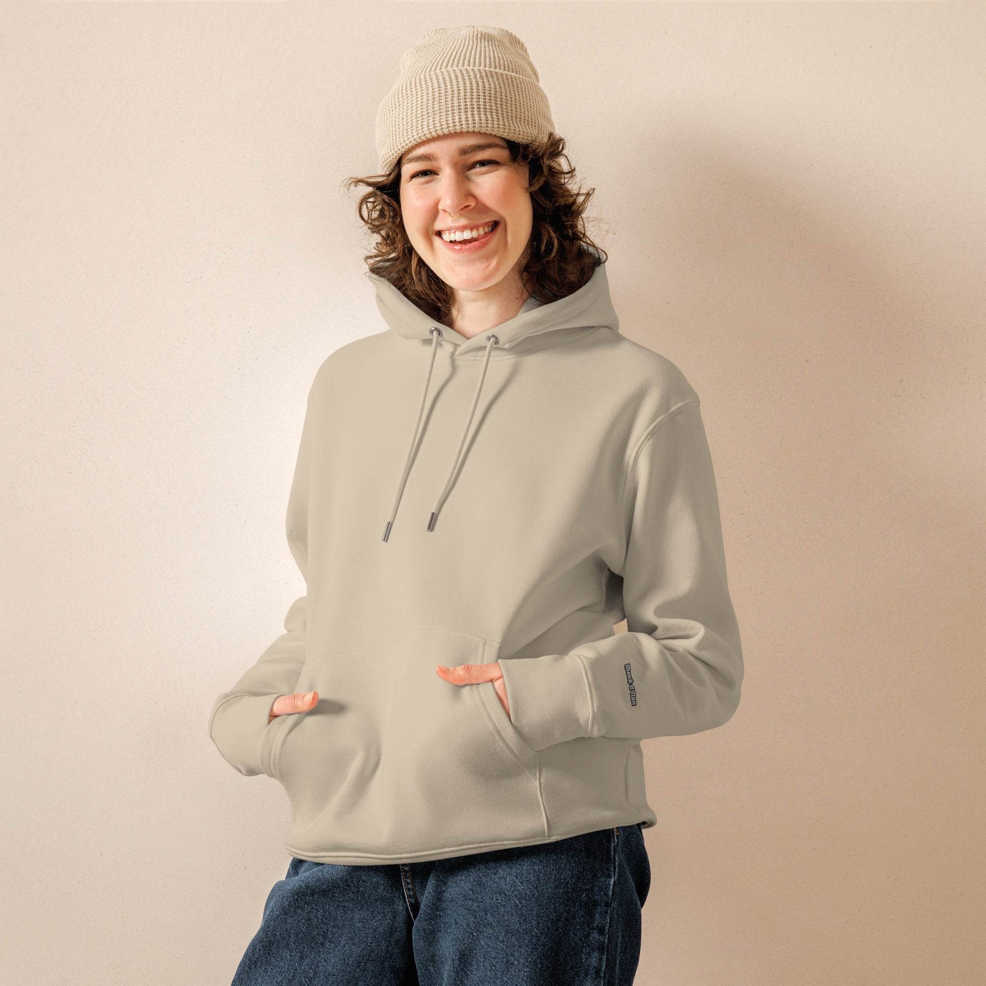 Unisex essential eco hoodie 100% Organic cotton Free Soul - Monk&Nun UnisexClothing