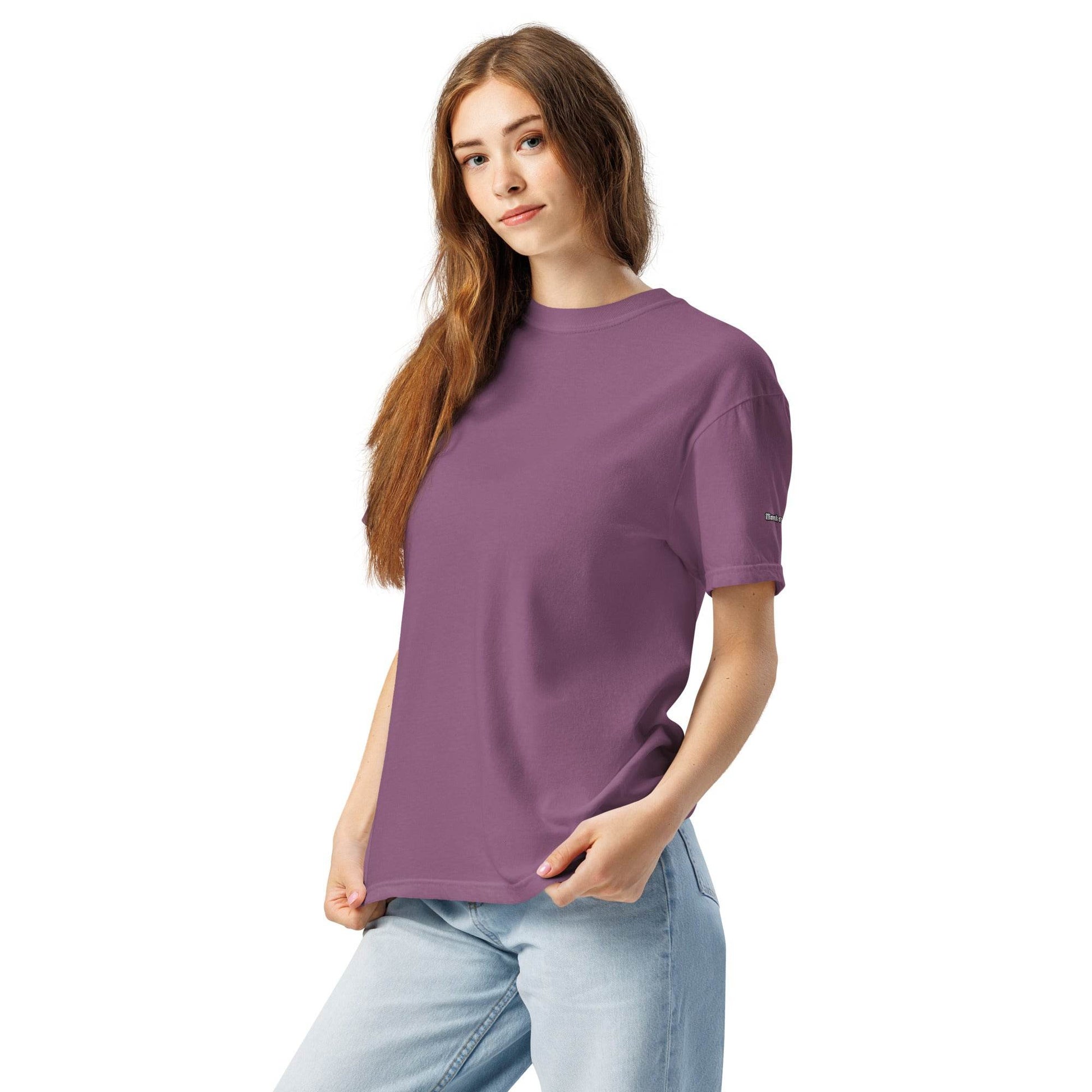Unisex garment-dyed heavyweight 100%cotton t-shirt Free Soul - Monk&Nun UnisexClothing