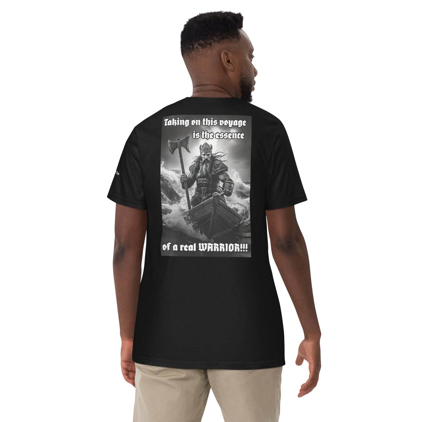 Unisex garment-dyed heavyweight 100% cotton t-shirt Design #12 - Monk&Nun UnisexClothing