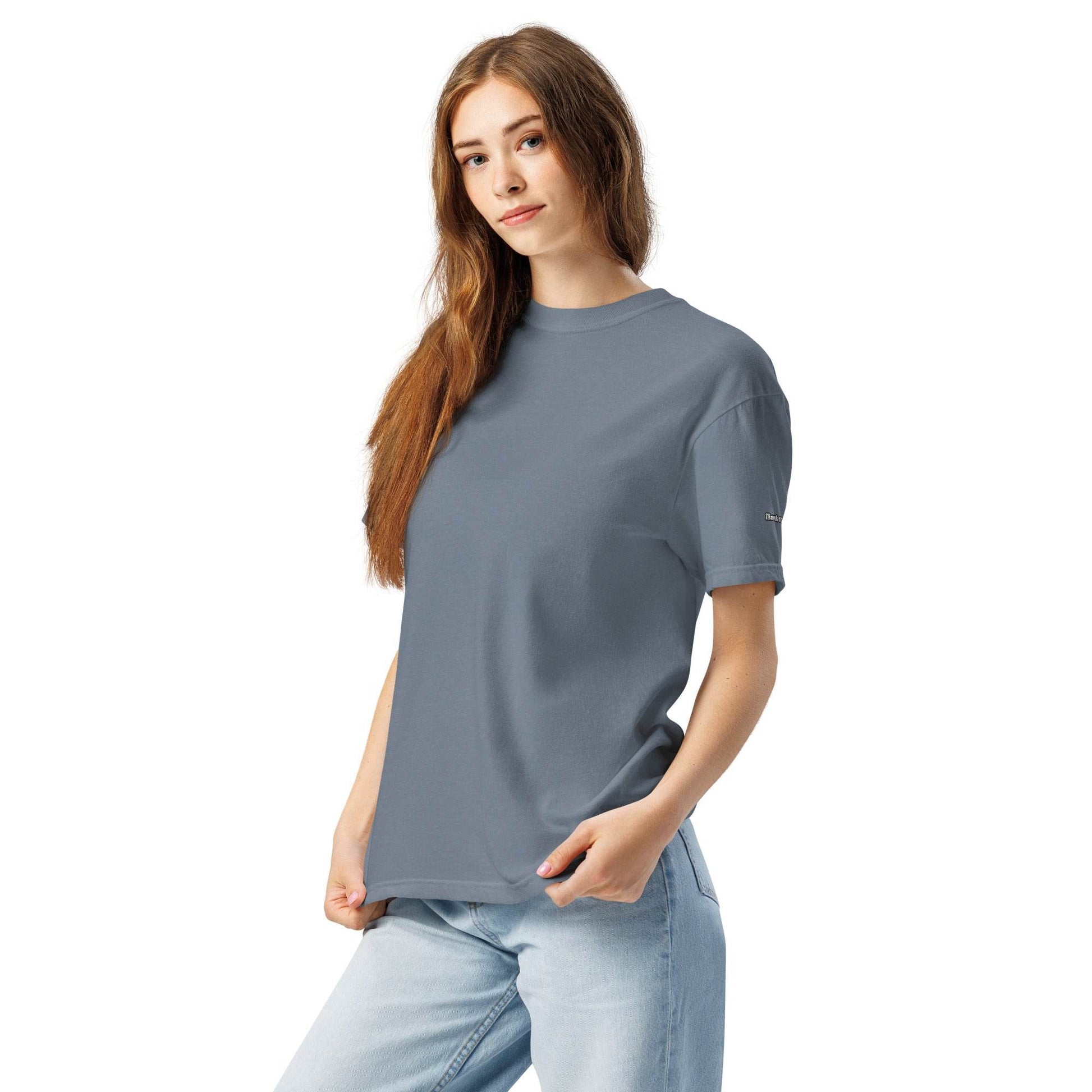 Unisex garment-dyed heavyweight 100%cotton t-shirt Free Soul - Monk&Nun UnisexClothing