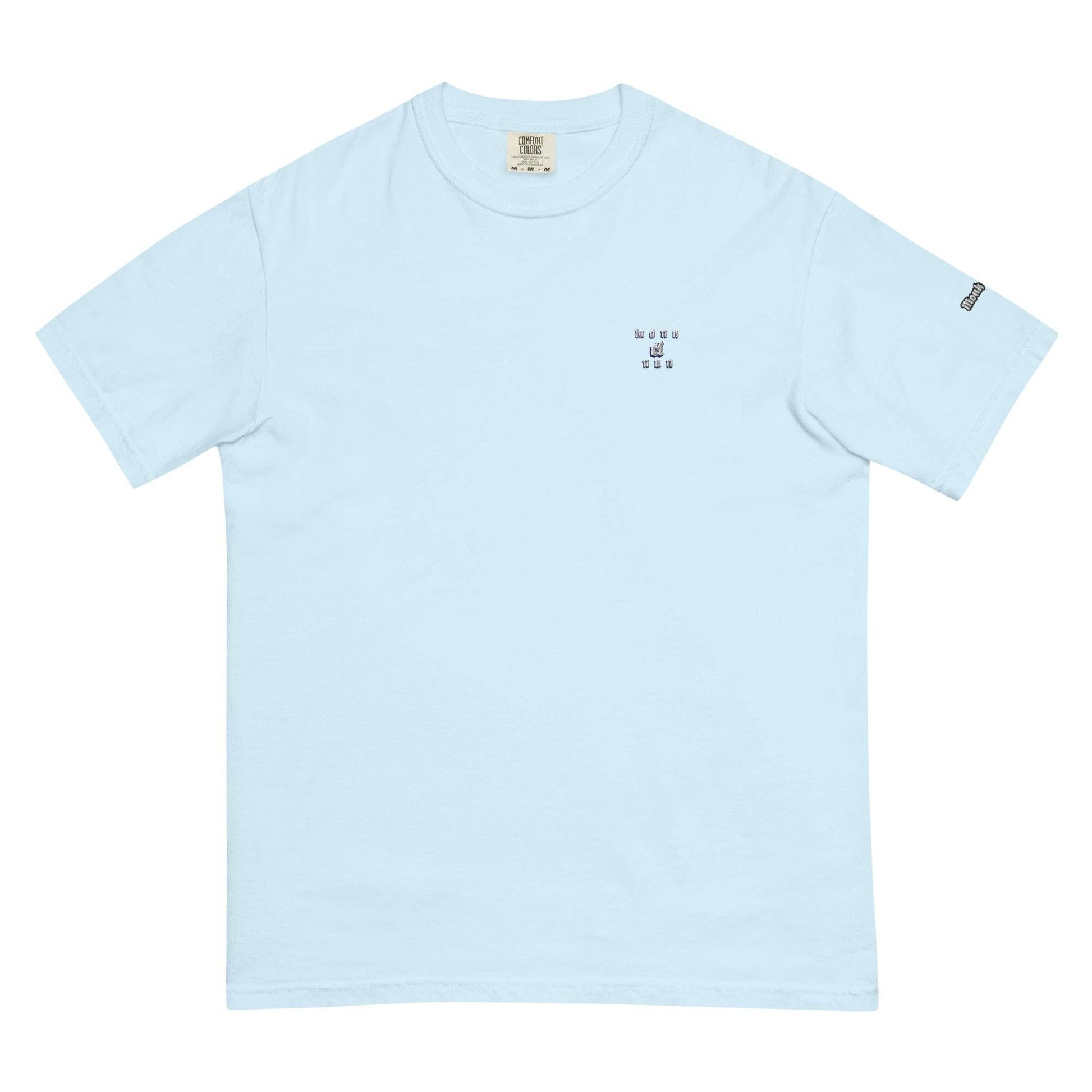 Unisex garment-dyed heavyweight 100% cotton t-shirt Design #1 - Monk&Nun UnisexClothing
