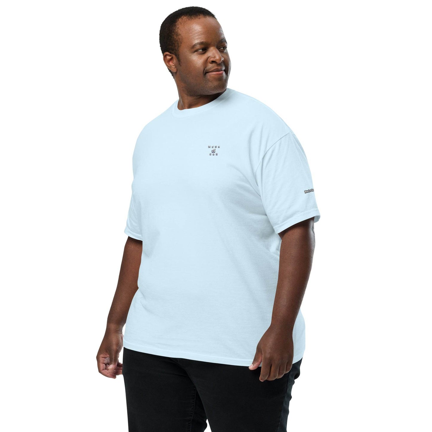 Unisex garment-dyed heavyweight 100% cotton t-shirt Design #1 - Monk&Nun UnisexClothing