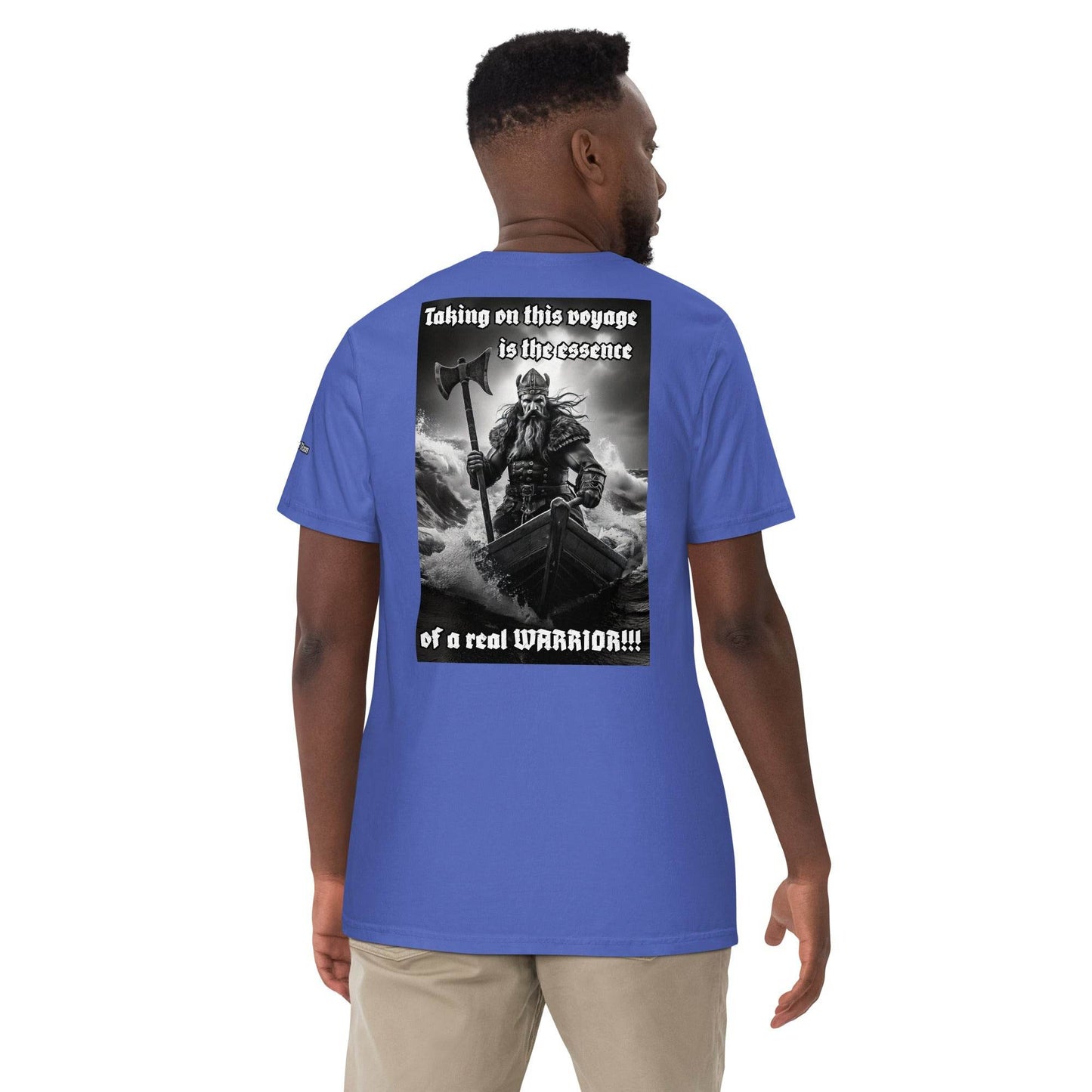Unisex garment-dyed heavyweight 100% cotton t-shirt Design #12 - Monk&Nun UnisexClothing