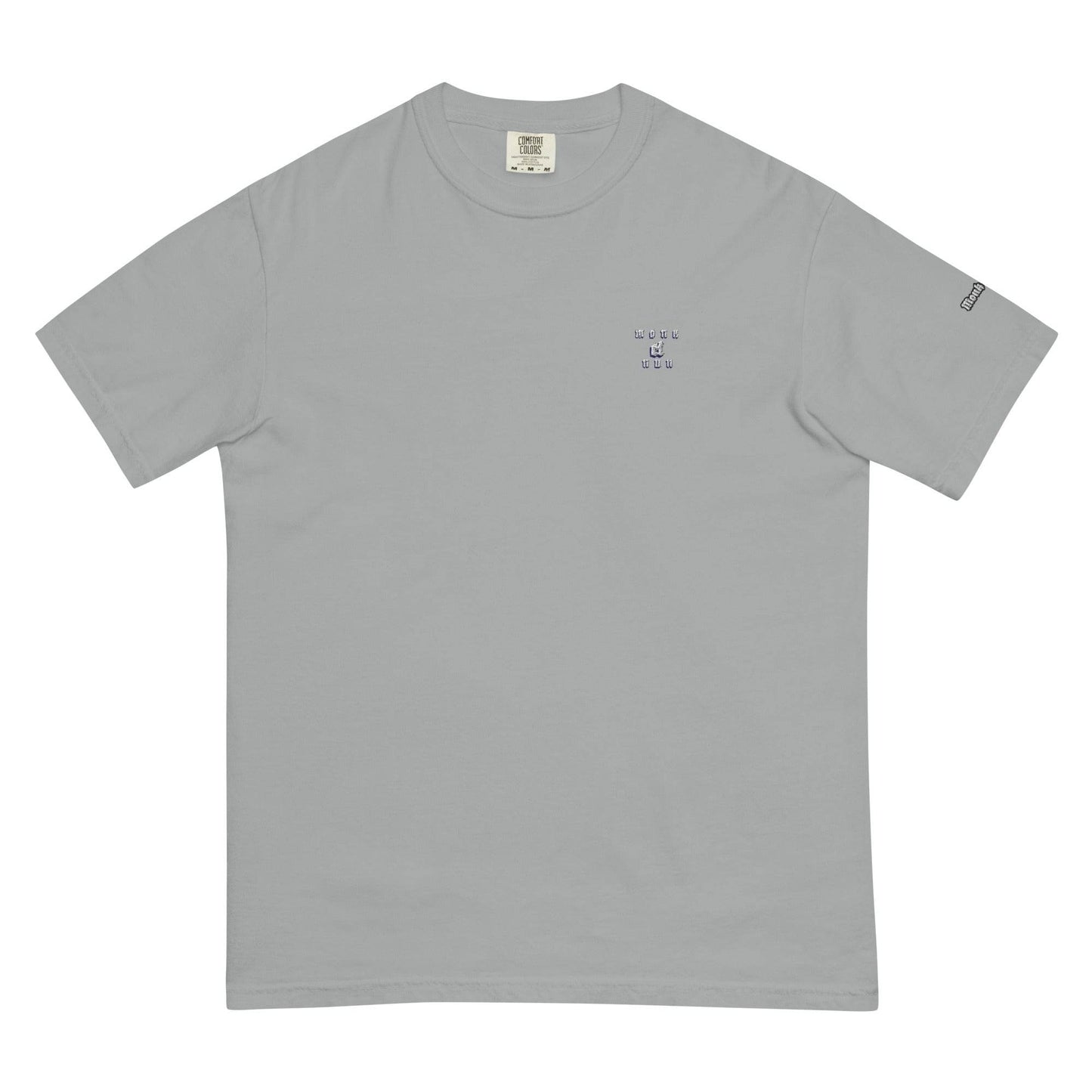 Unisex garment-dyed heavyweight 100% cotton t-shirt Design #1 - Monk&Nun UnisexClothing