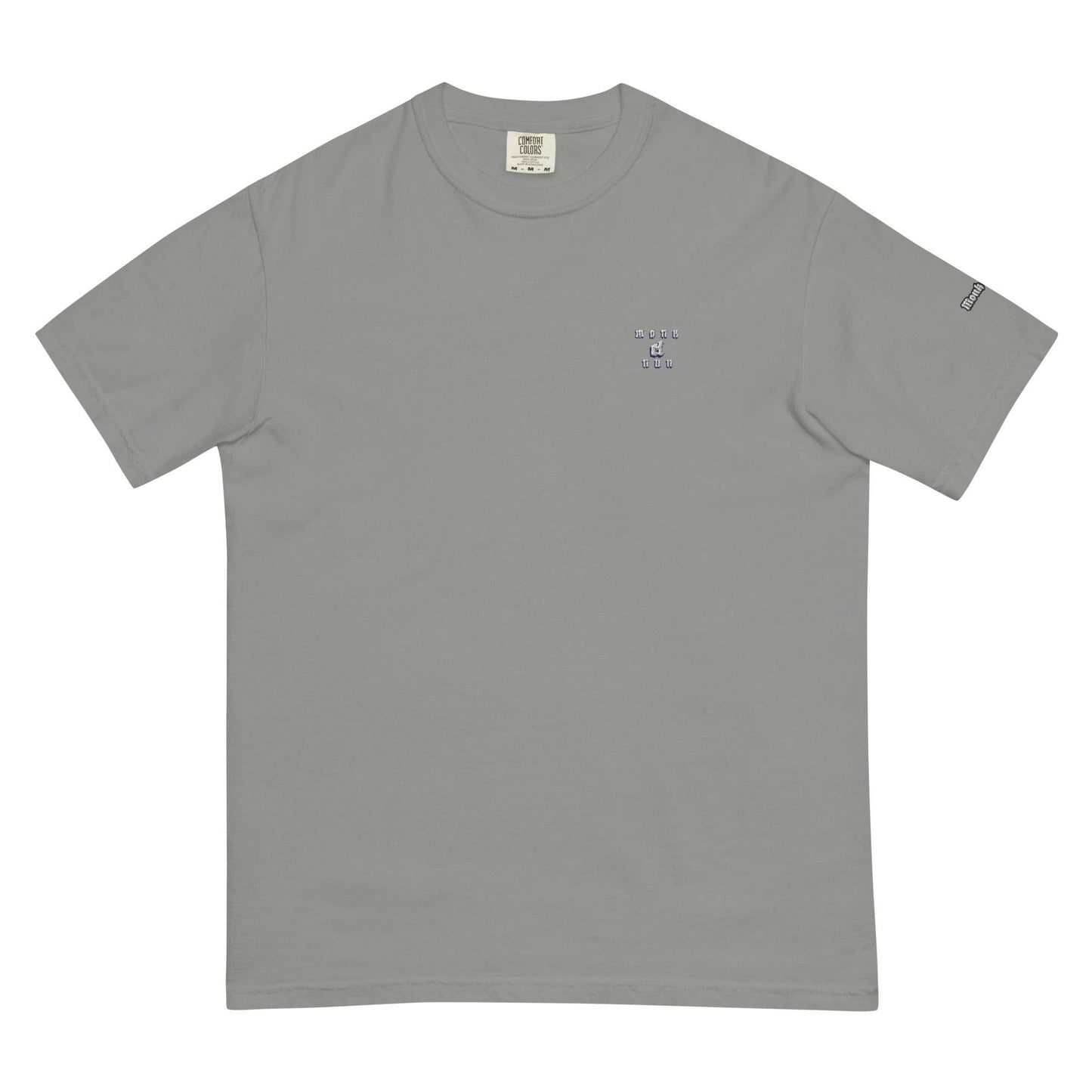 Unisex garment-dyed heavyweight 100% cotton t-shirt Design #1 - Monk&Nun UnisexClothing