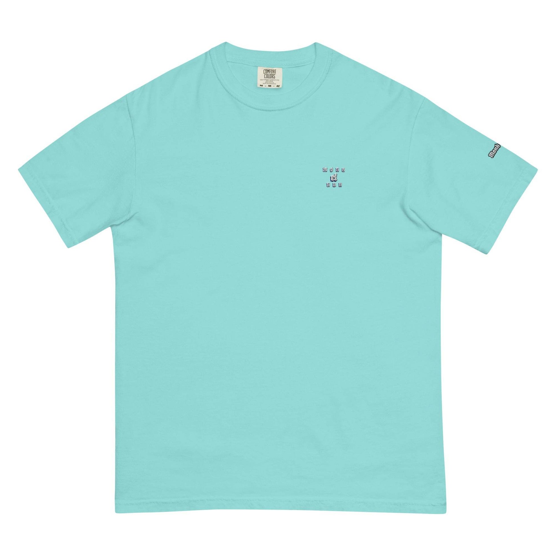 Unisex garment-dyed heavyweight 100% cotton t-shirt Design #1 - Monk&Nun UnisexClothing