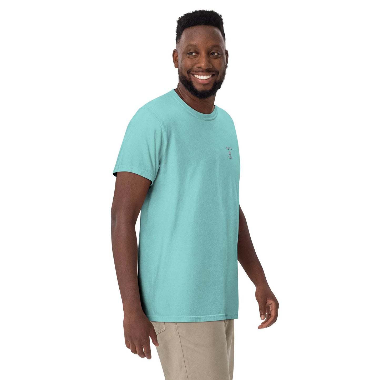 Unisex garment-dyed heavyweight 100% cotton t-shirt Design #12 - Monk&Nun UnisexClothing