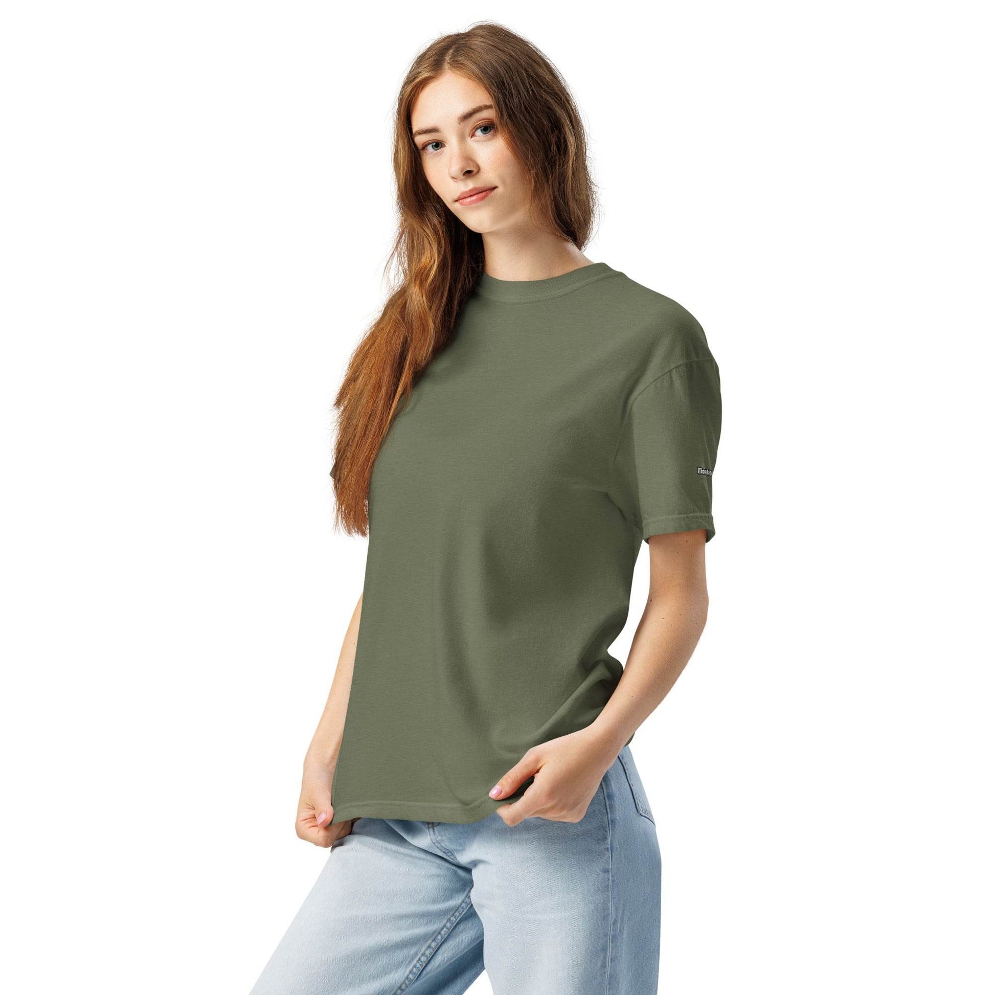 Unisex garment-dyed heavyweight 100%cotton t-shirt Free Soul - Monk&Nun UnisexClothing