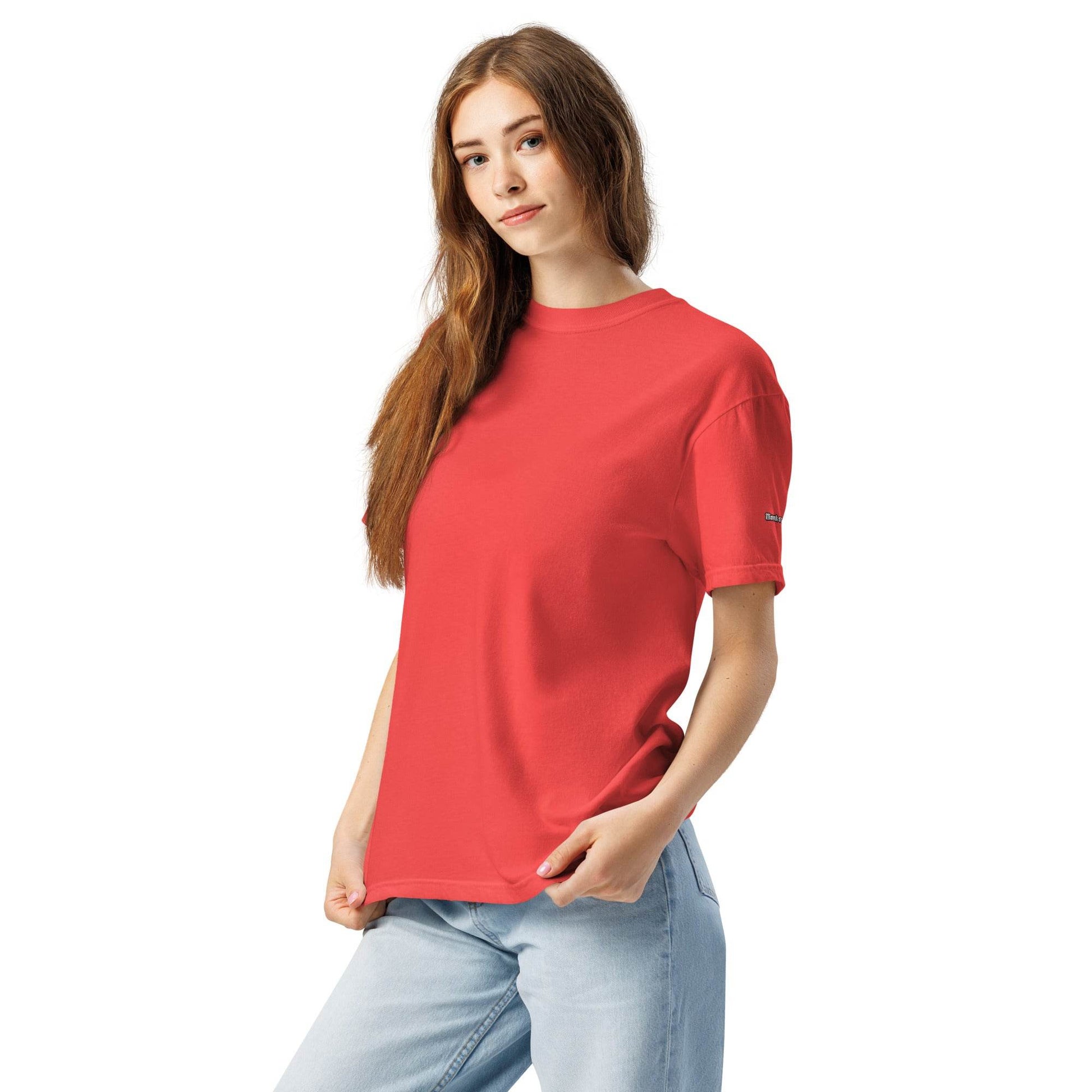 Unisex garment-dyed heavyweight 100%cotton t-shirt Free Soul - Monk&Nun UnisexClothing