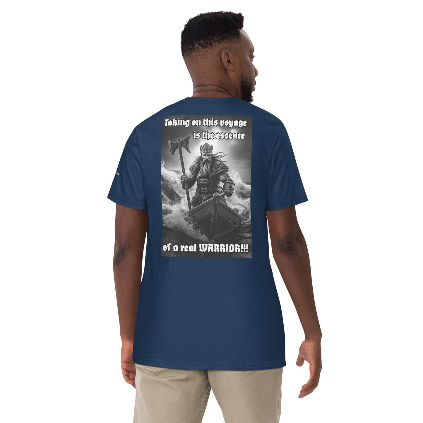 Unisex garment-dyed heavyweight 100% cotton t-shirt Design #12 - Monk&Nun UnisexClothing
