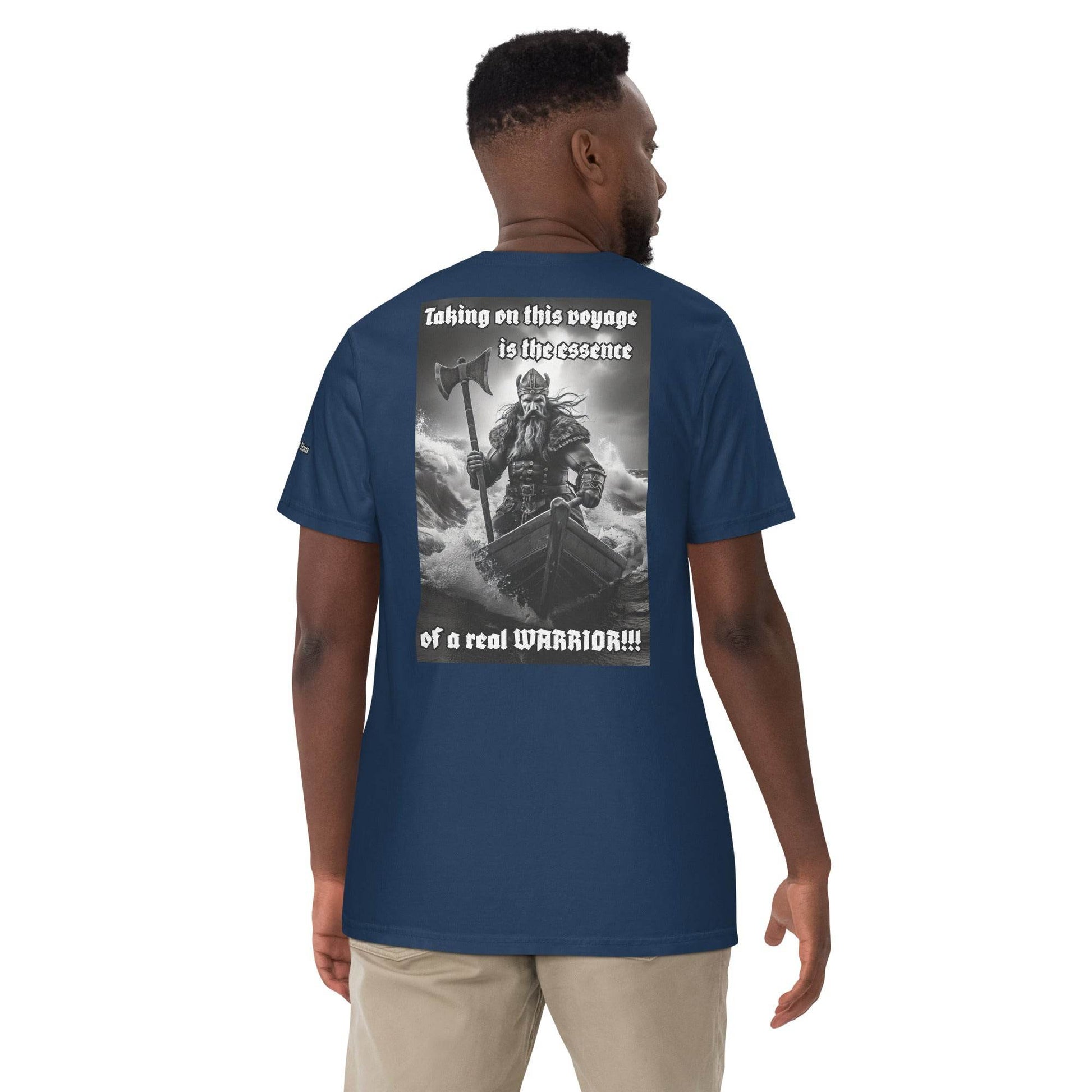 Unisex garment-dyed heavyweight 100% cotton t-shirt Design #12 - Monk&Nun UnisexClothing