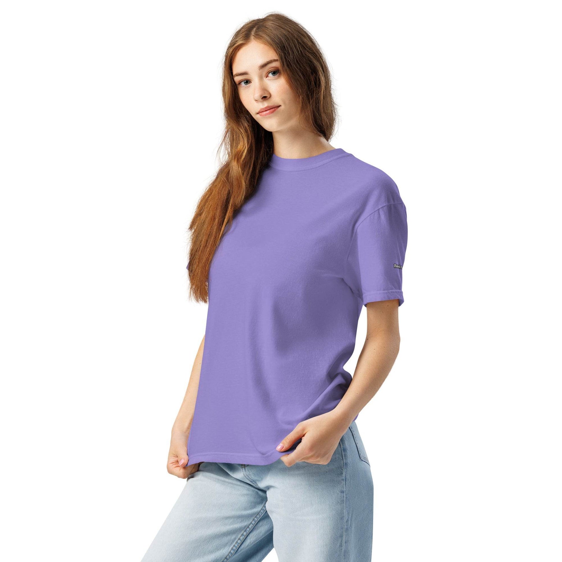 Unisex garment-dyed heavyweight 100%cotton t-shirt Free Soul - Monk&Nun UnisexClothing
